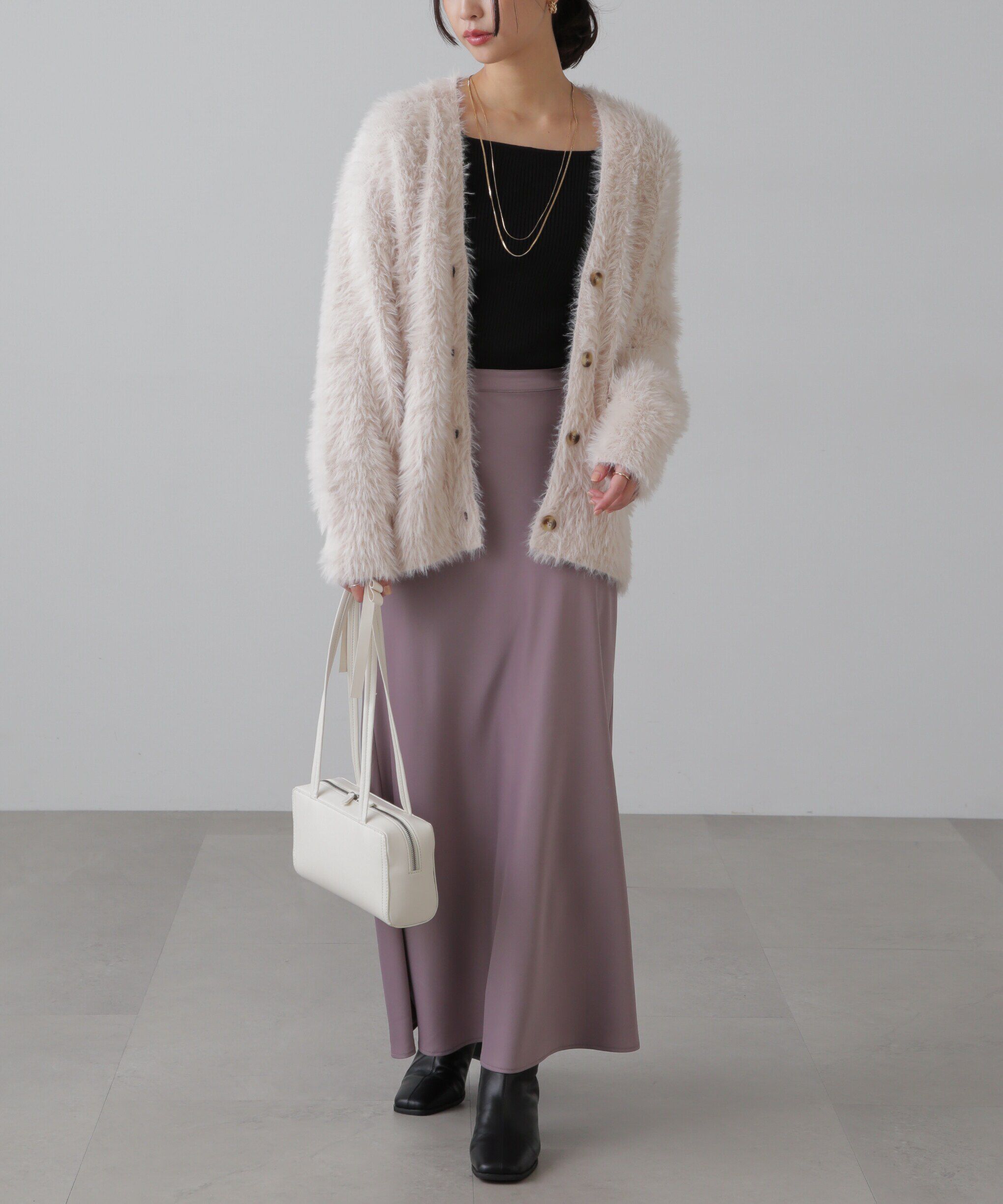  「シャギーカーディガン」|ニット・セーター|