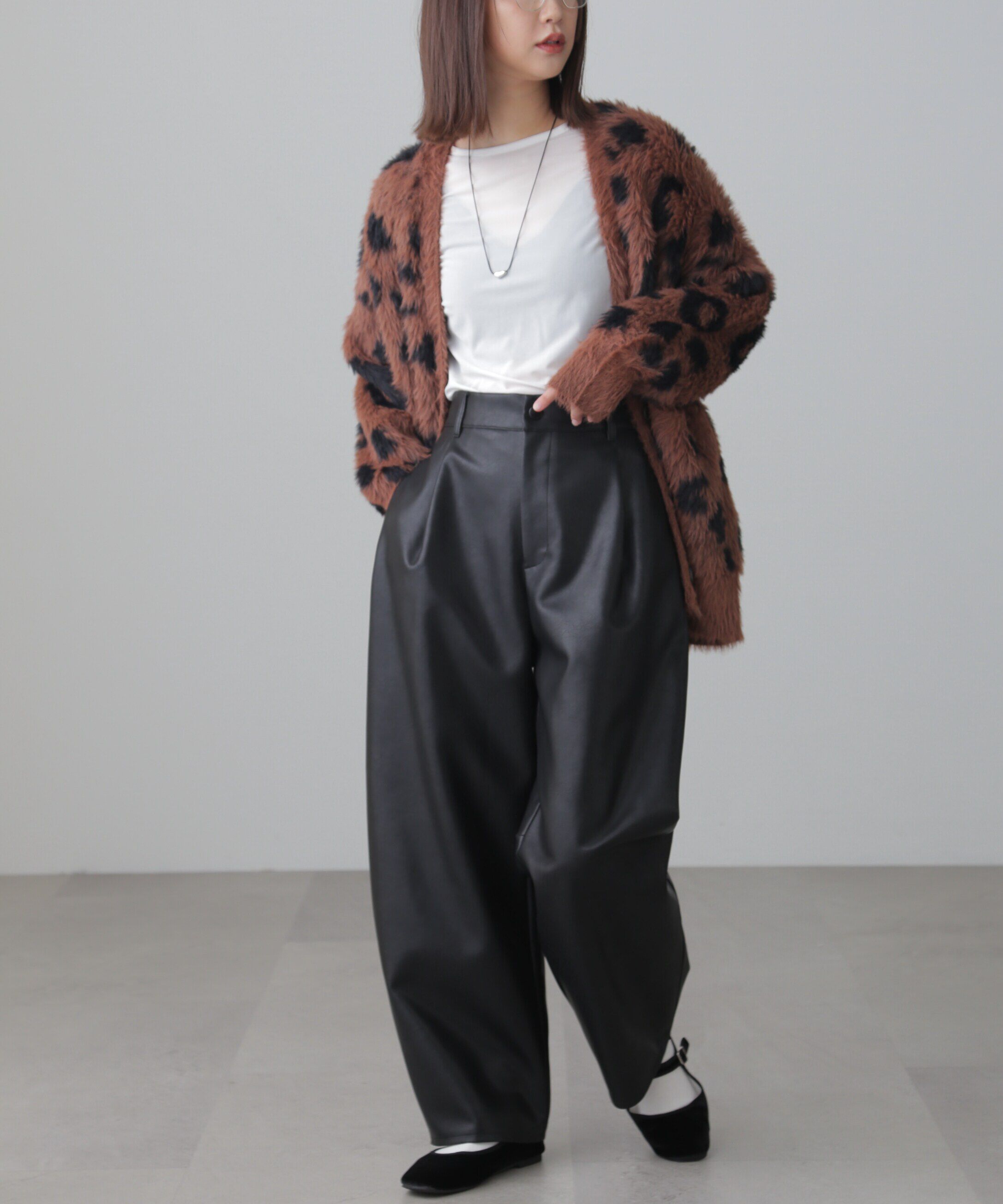  「シャギーカーディガン」|ニット・セーター|