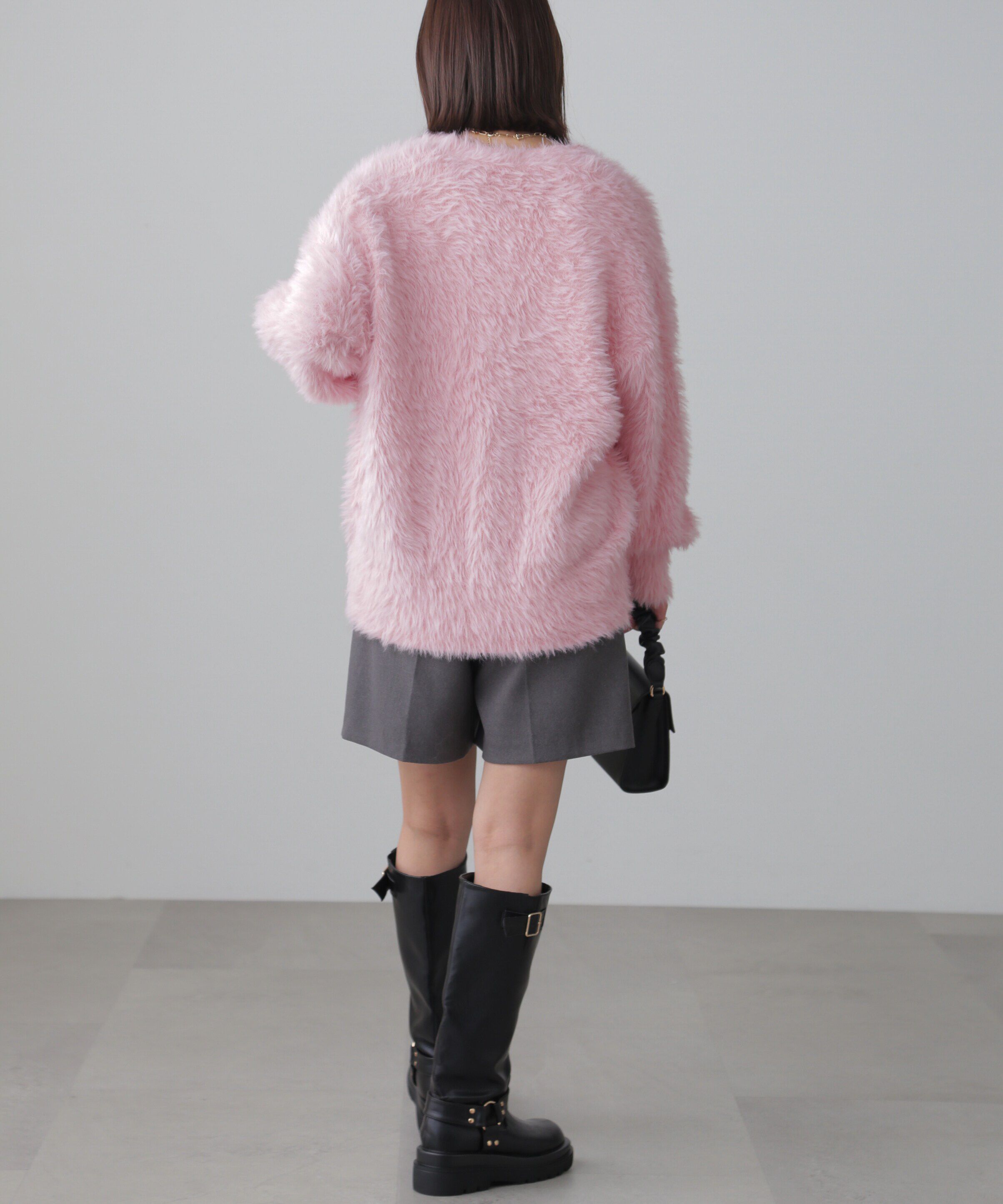  「シャギーカーディガン」|ニット・セーター|