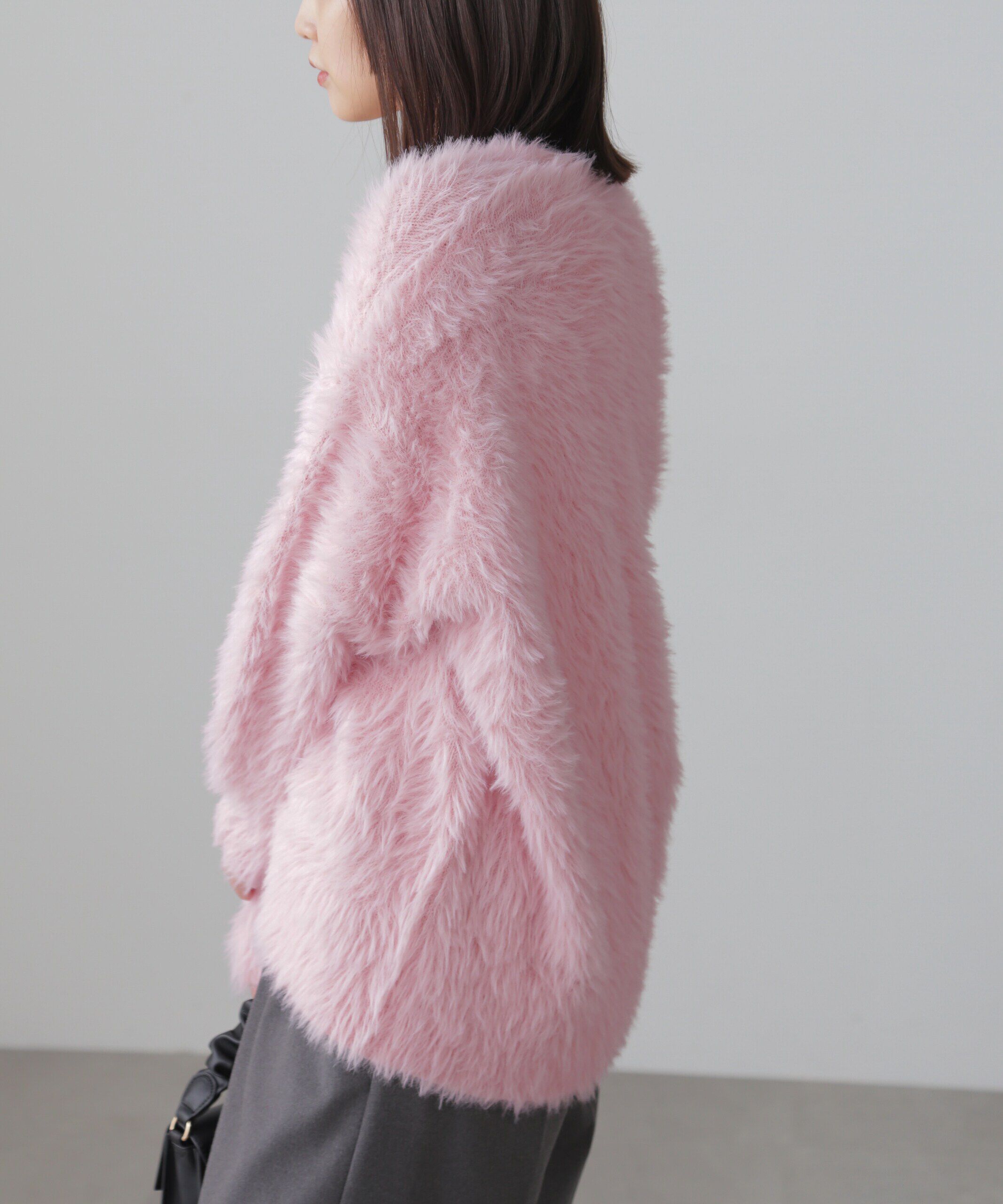  「シャギーカーディガン」|ニット・セーター|