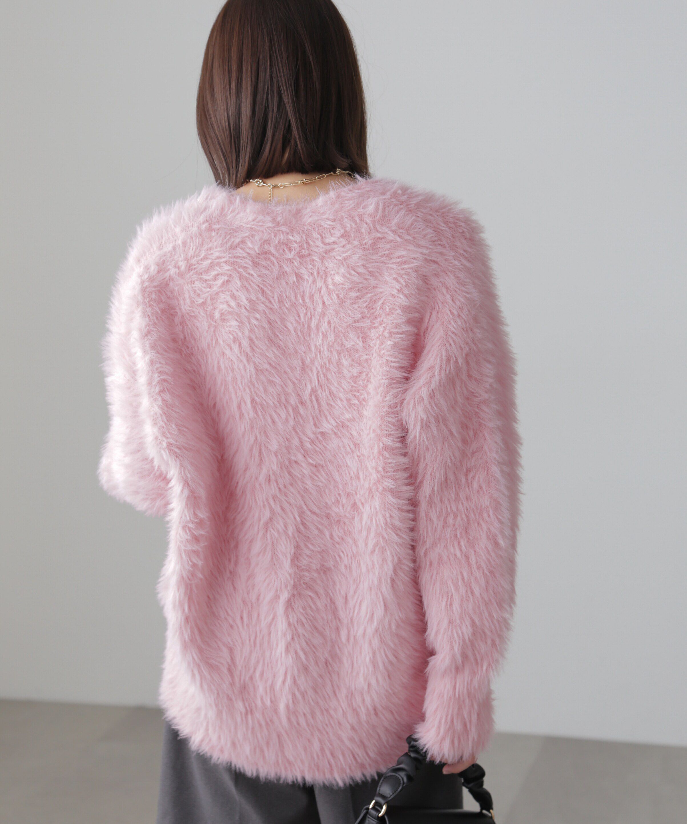  「シャギーカーディガン」|ニット・セーター|