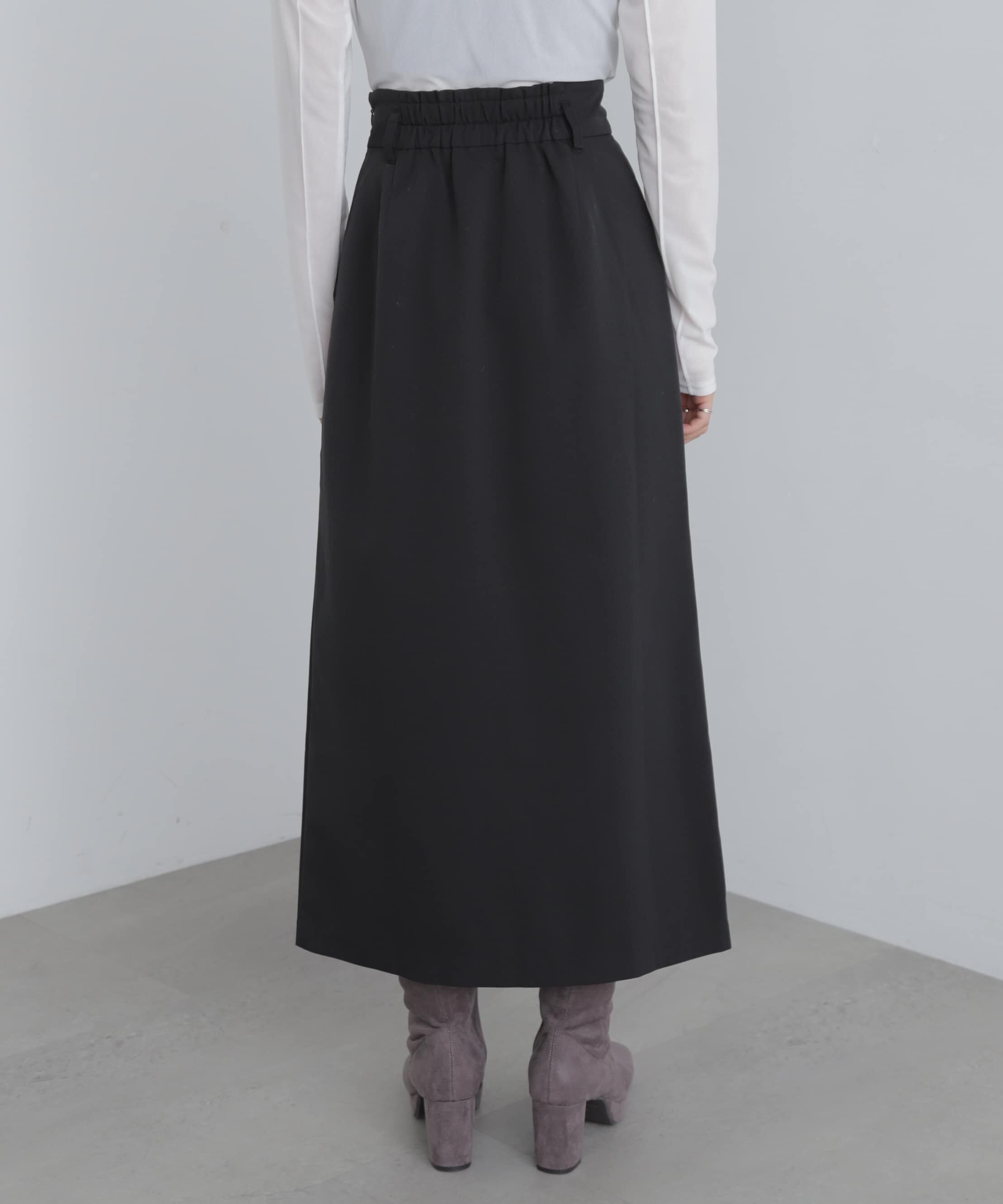  「ラップ風ナロースカート」|スカート|