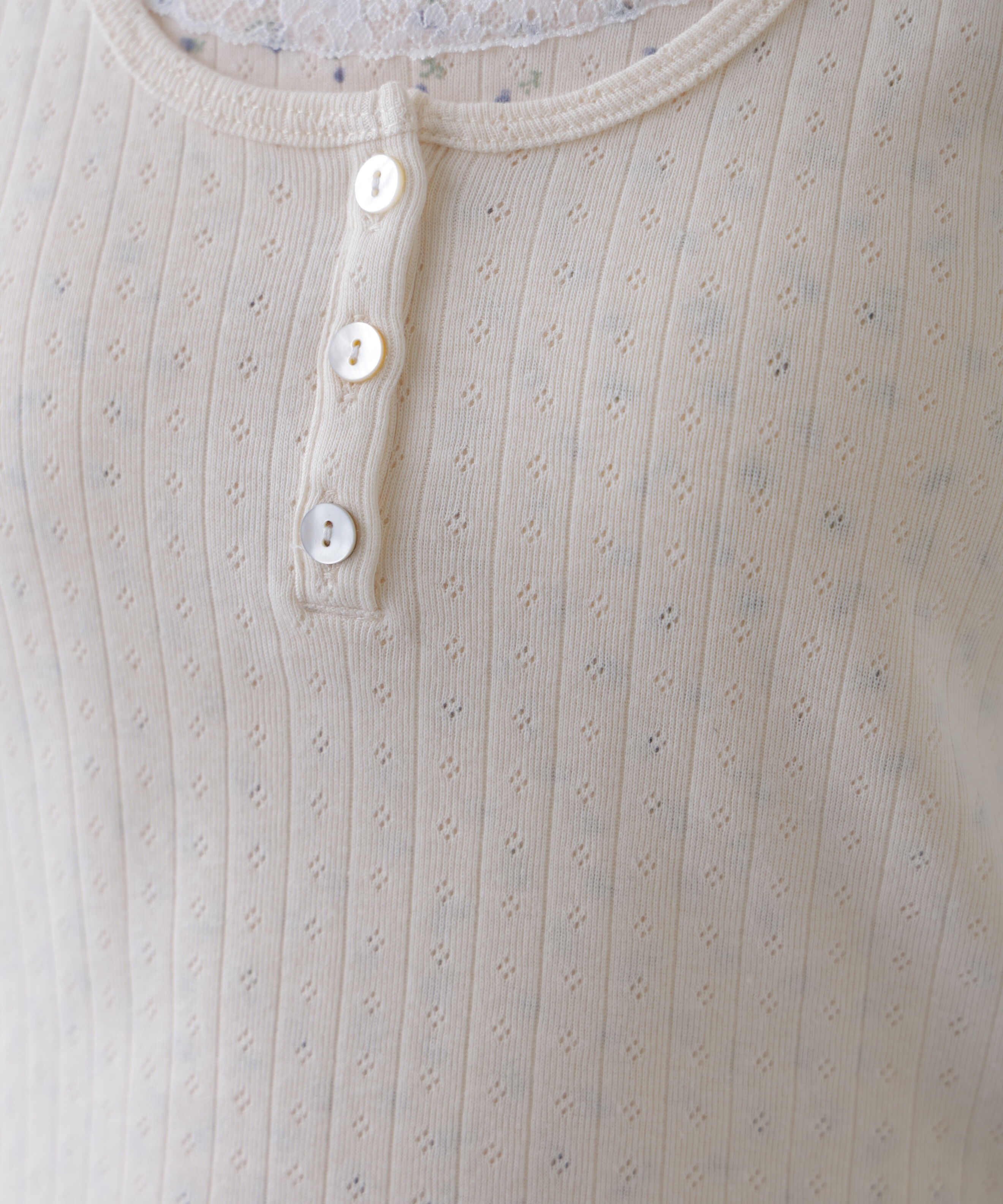  「針抜きテレコレイヤードタンクトップ」|Tシャツ・カットソー|