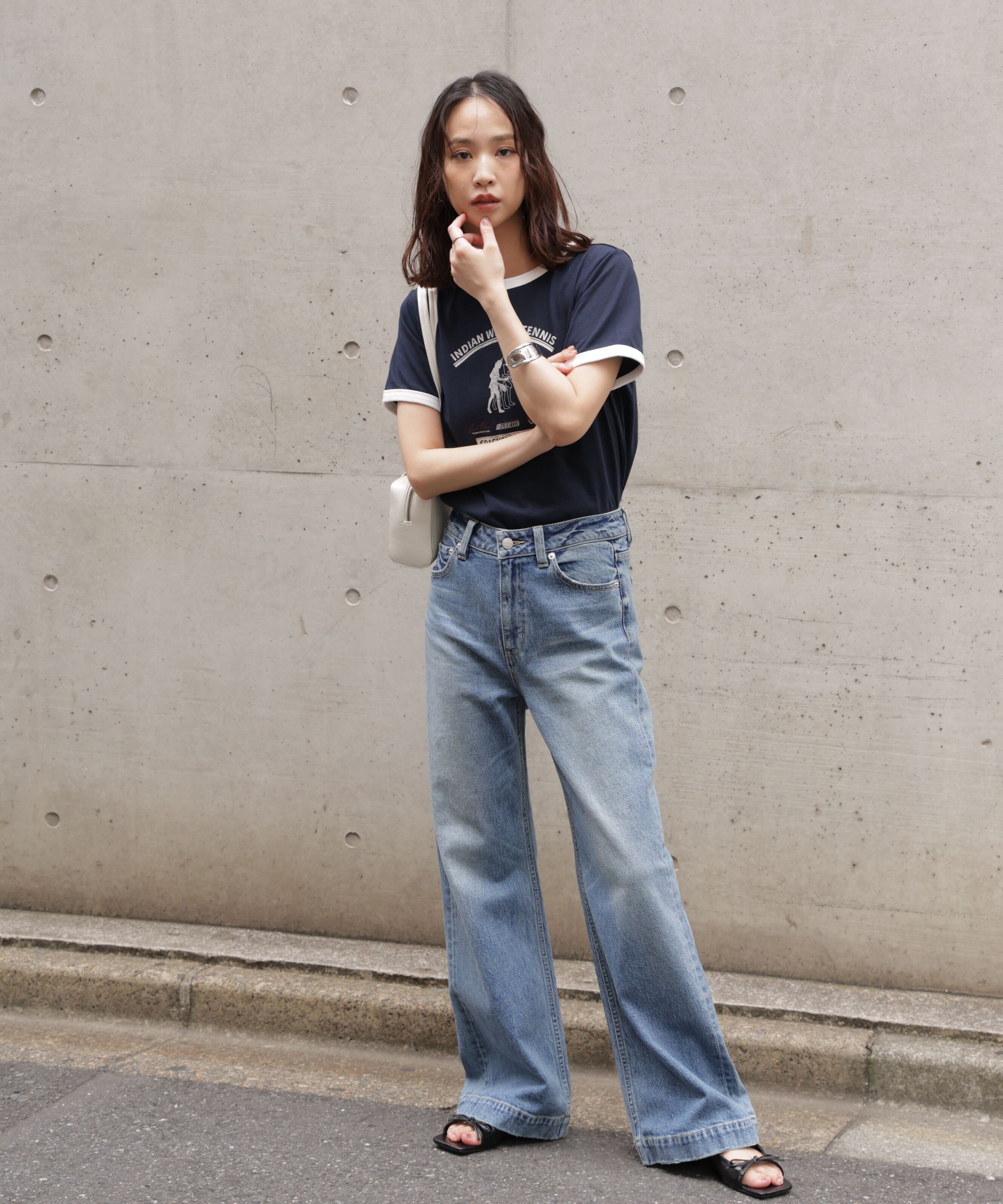  「〈フリーズマート別注〉PICCADILLY ベーシックワイドデニムパンツ」|その他|