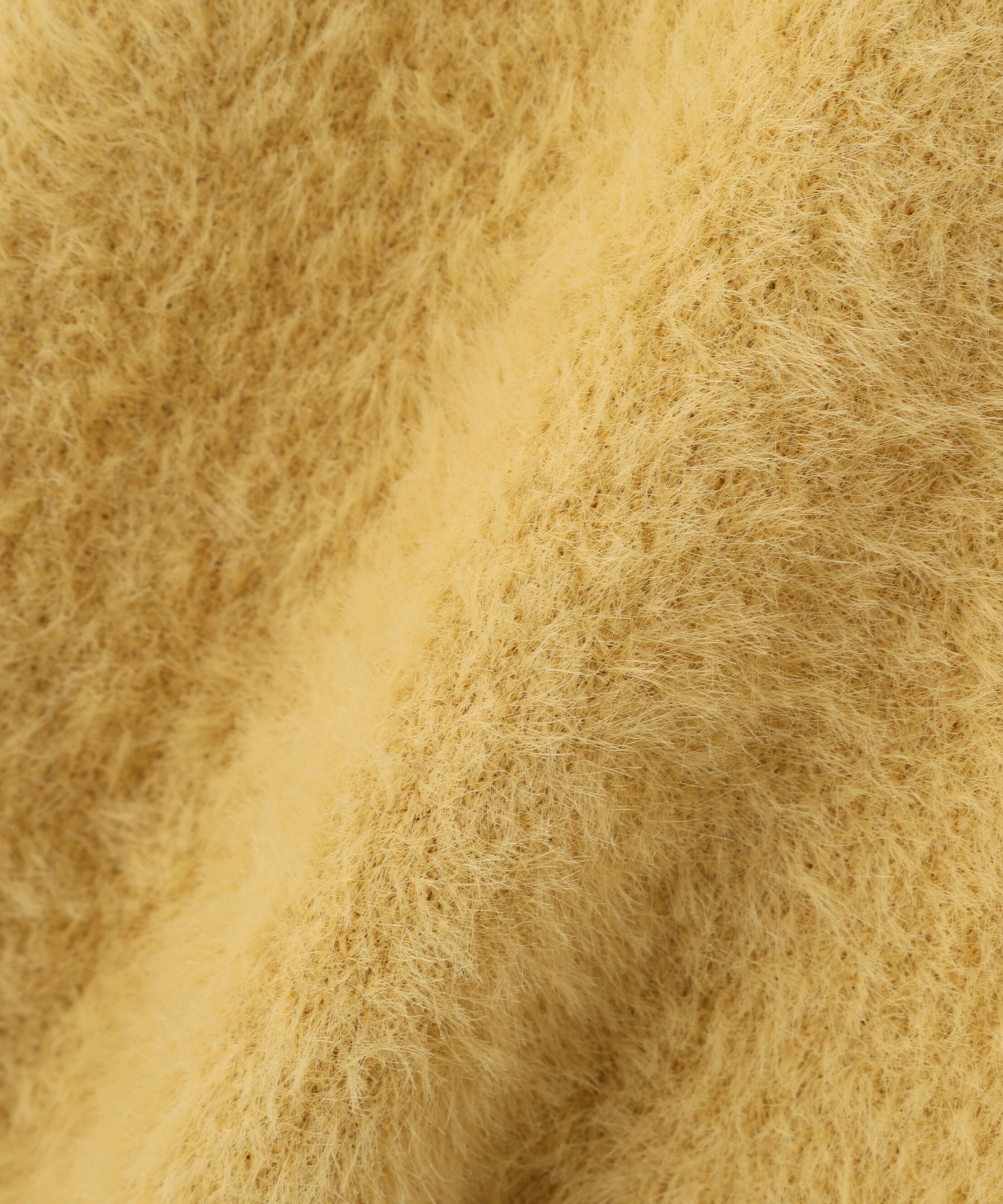  「前後2wayショートシャギー短丈ニット」|ニット・セーター|