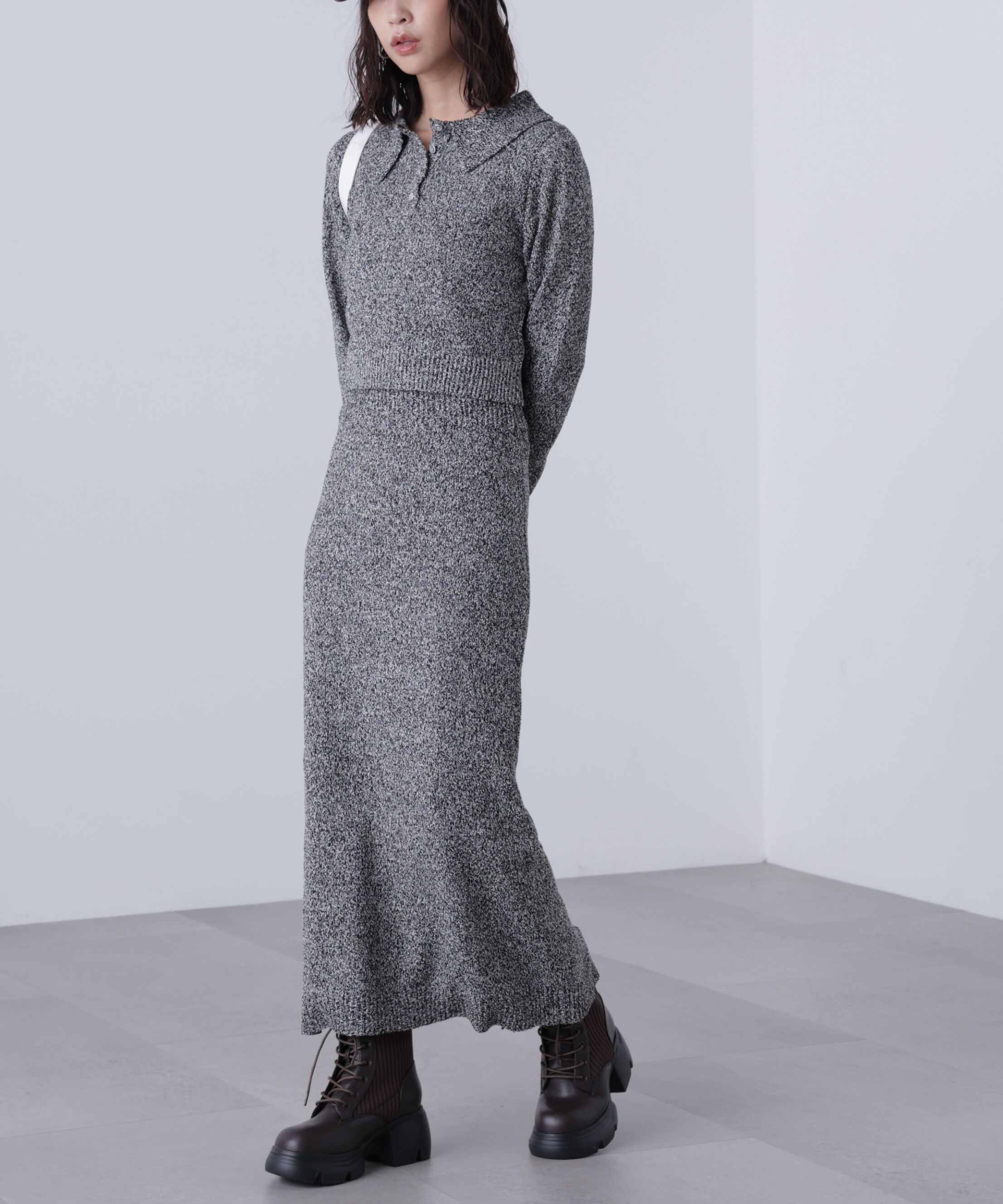  「ポロニットセットアップ」|ワンピース|