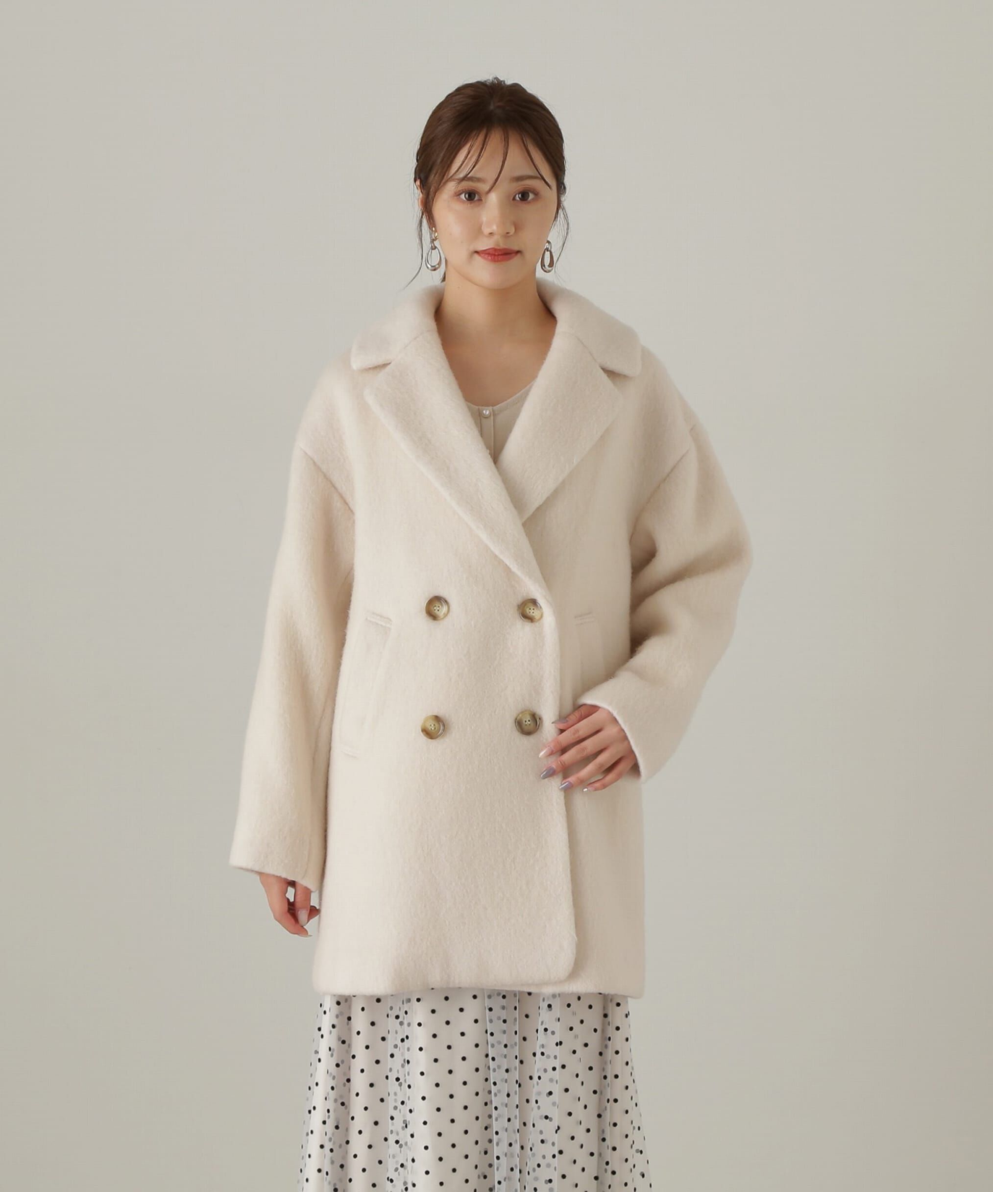 PROPORTION BODY DRESSING「ミドル丈シャギーコート　24AW」|その他|