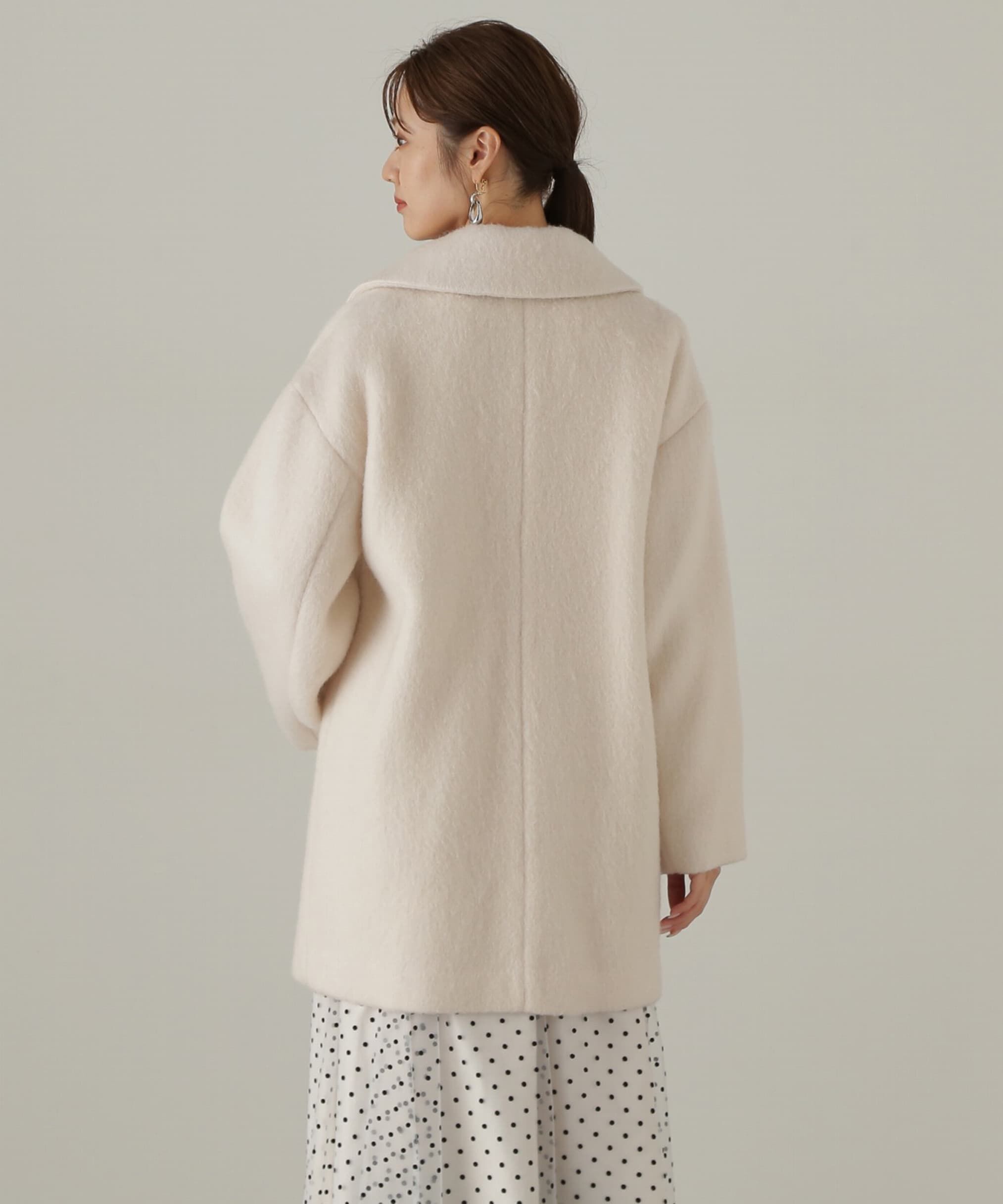 PROPORTION BODY DRESSING「ミドル丈シャギーコート　24AW」|その他|