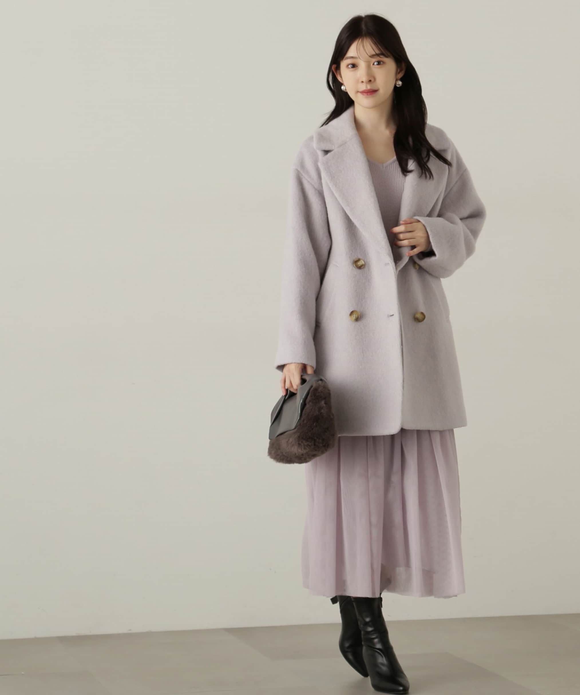 PROPORTION BODY DRESSING「ミドル丈シャギーコート　24AW」|その他|
