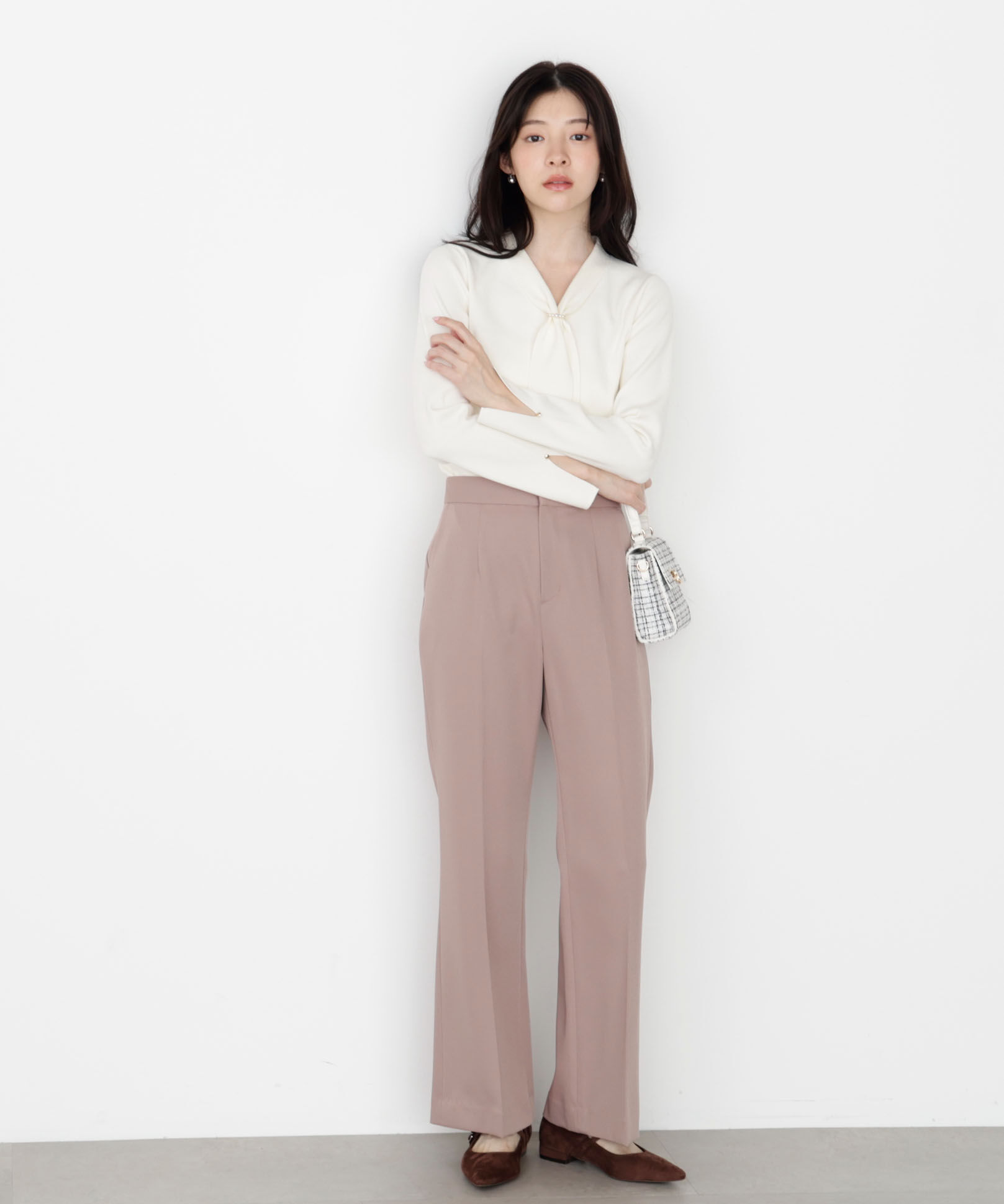 PROPORTION BODY DRESSING「美ラインフレアパンツ 25AW」|その他|