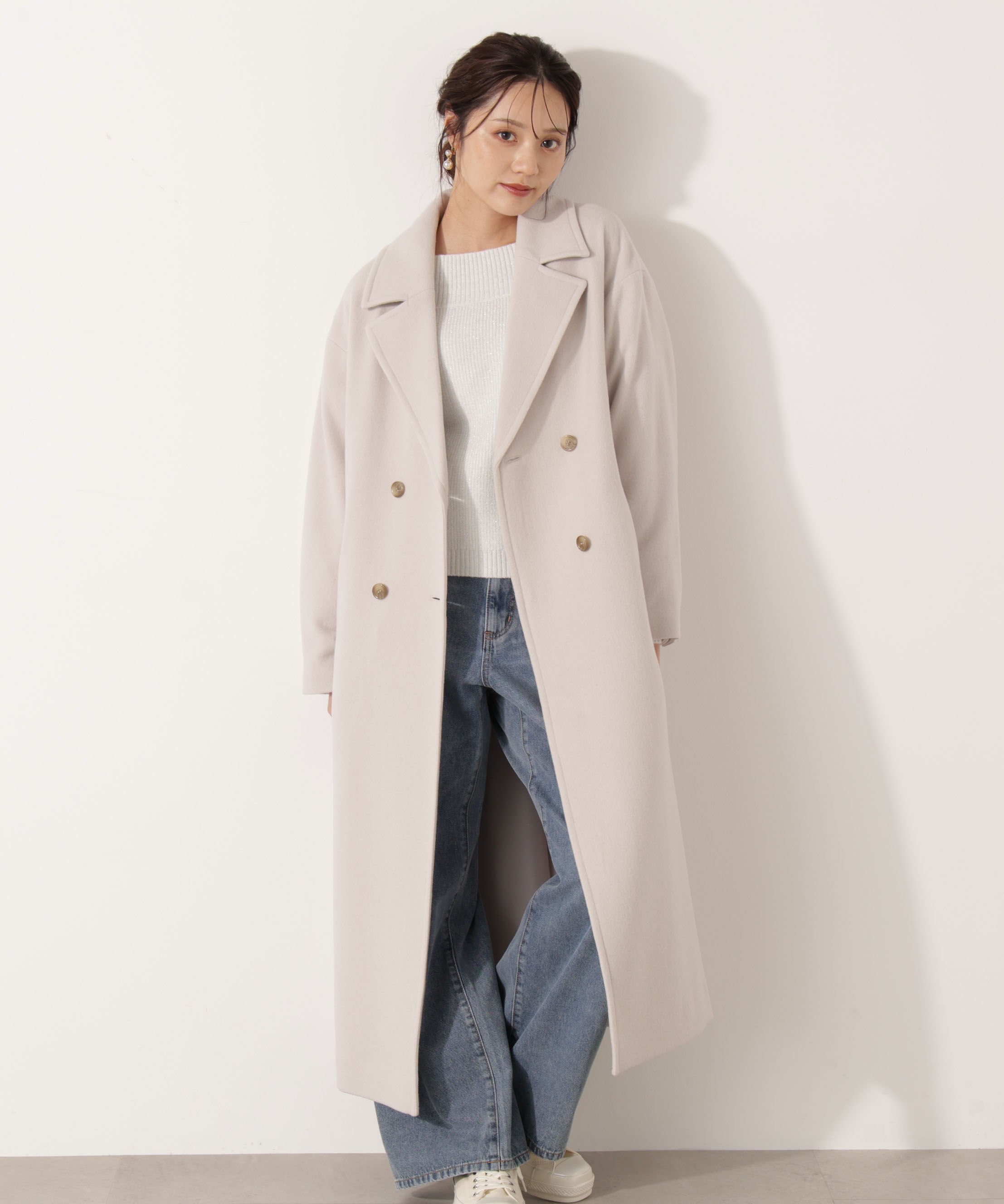 PROPORTION BODY DRESSING「ダブル釦チェスターコート 25AW」|その他|