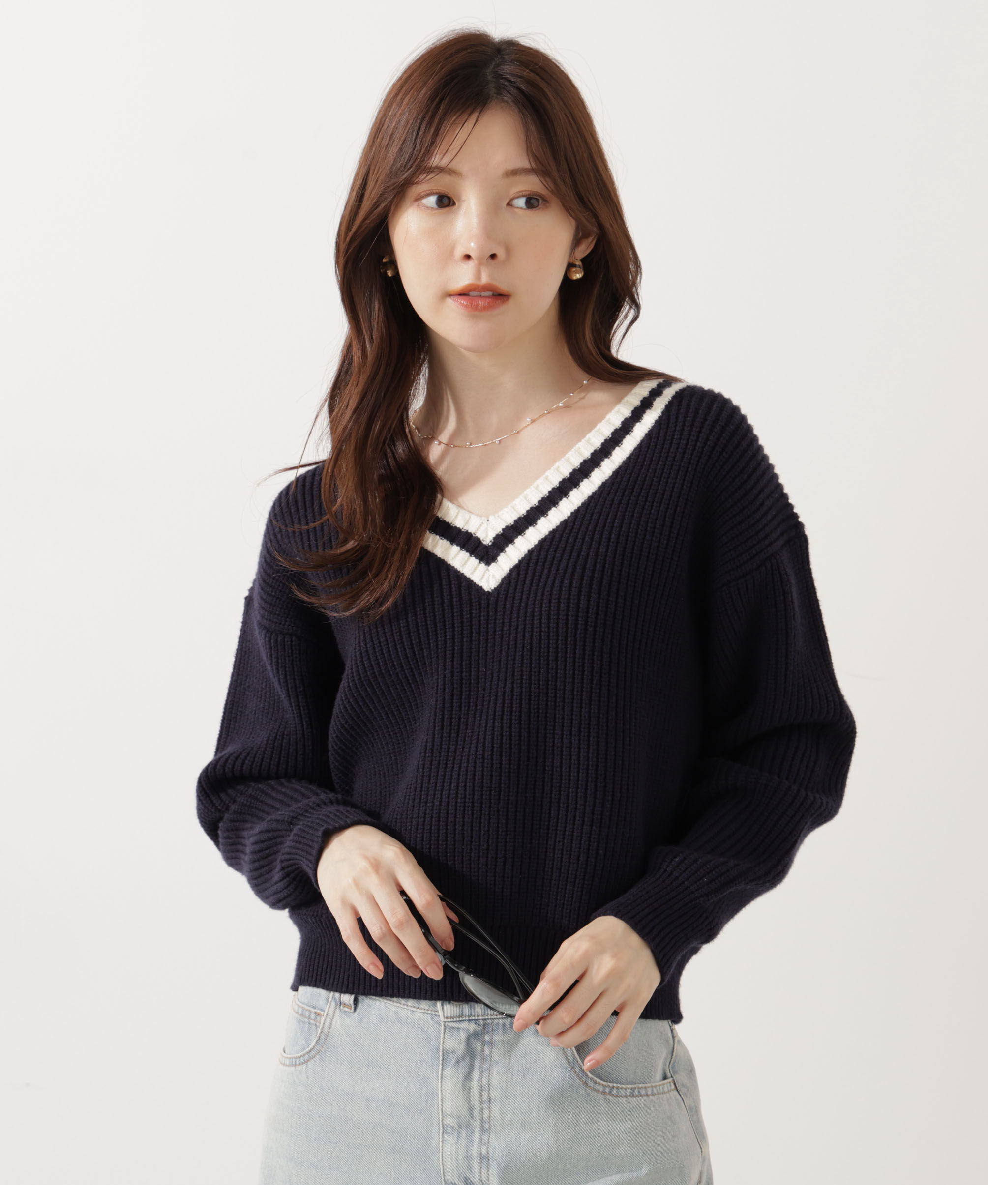 PROPORTION BODY DRESSING「チルデンニット」|ニット・セーター|