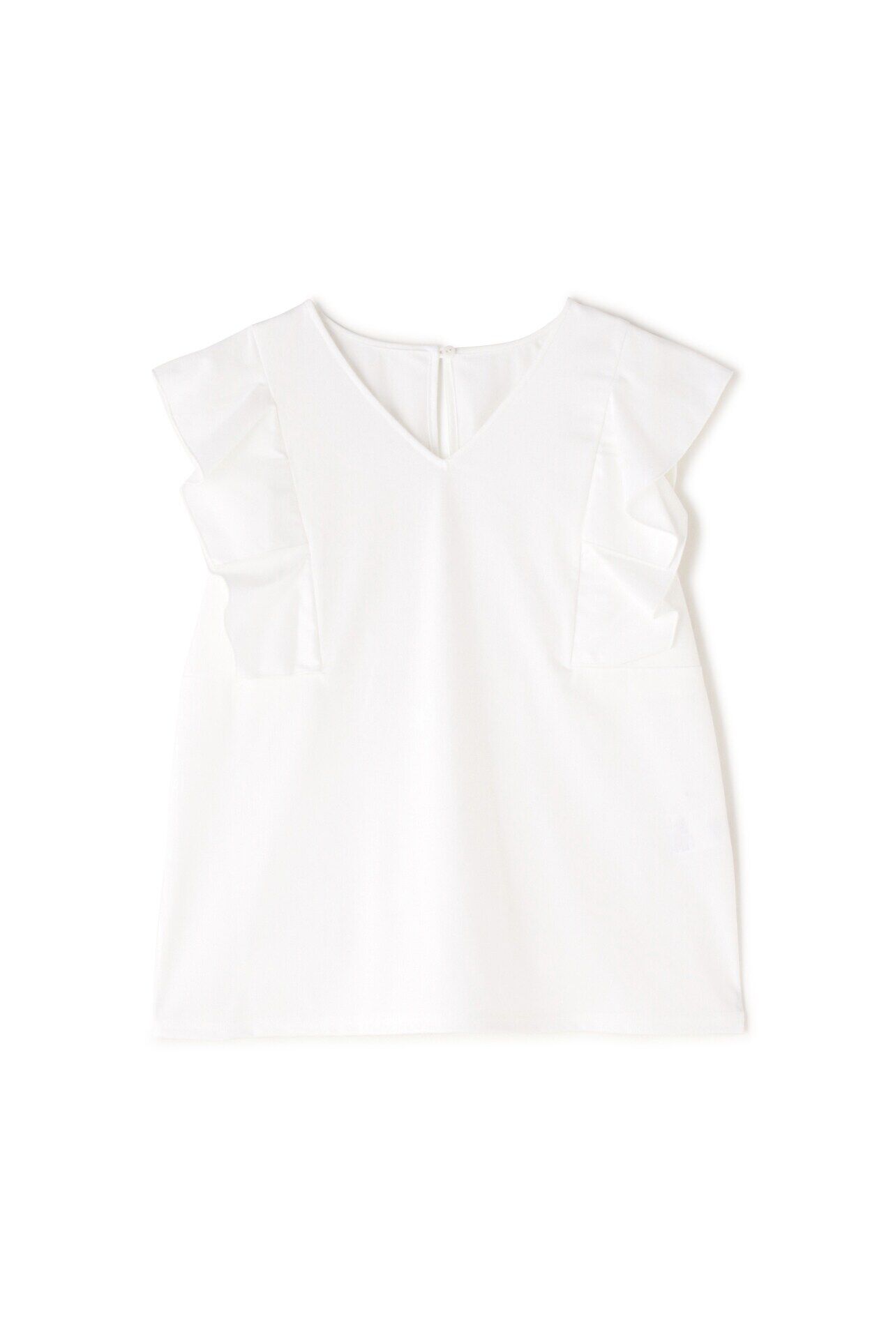  「◆フラットジャージーVネックカットソー」|Tシャツ・カットソー|