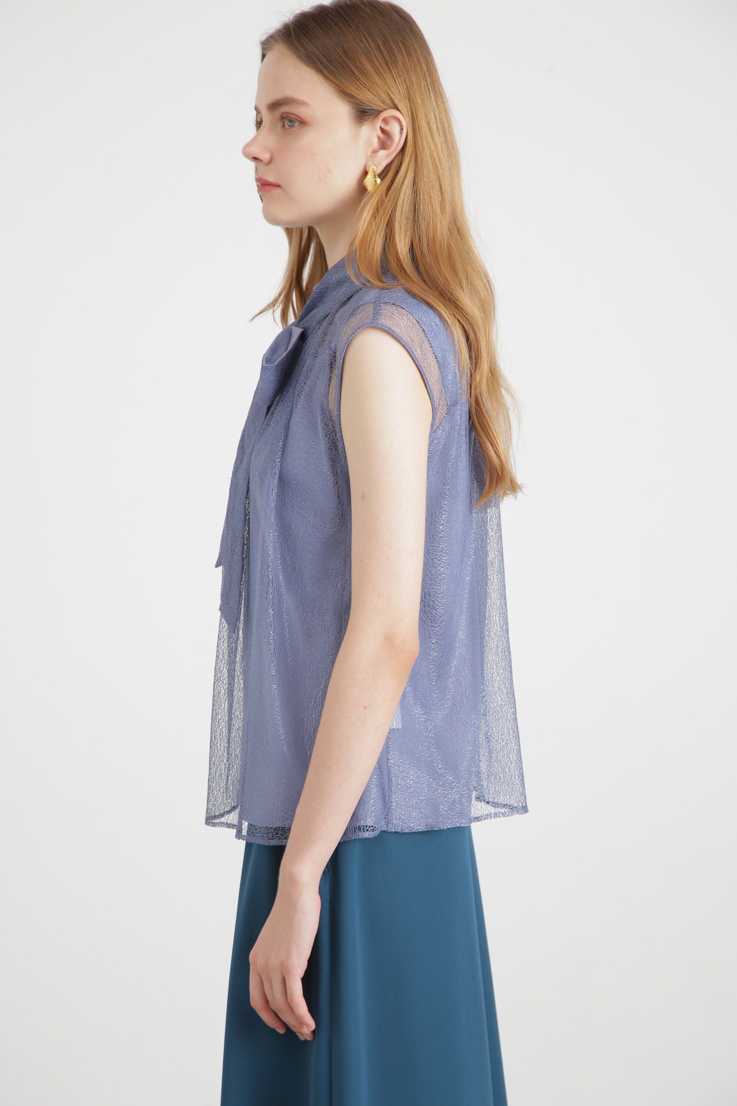  「◆メロンチュールシアーブラウス」|シャツ・ブラウス|