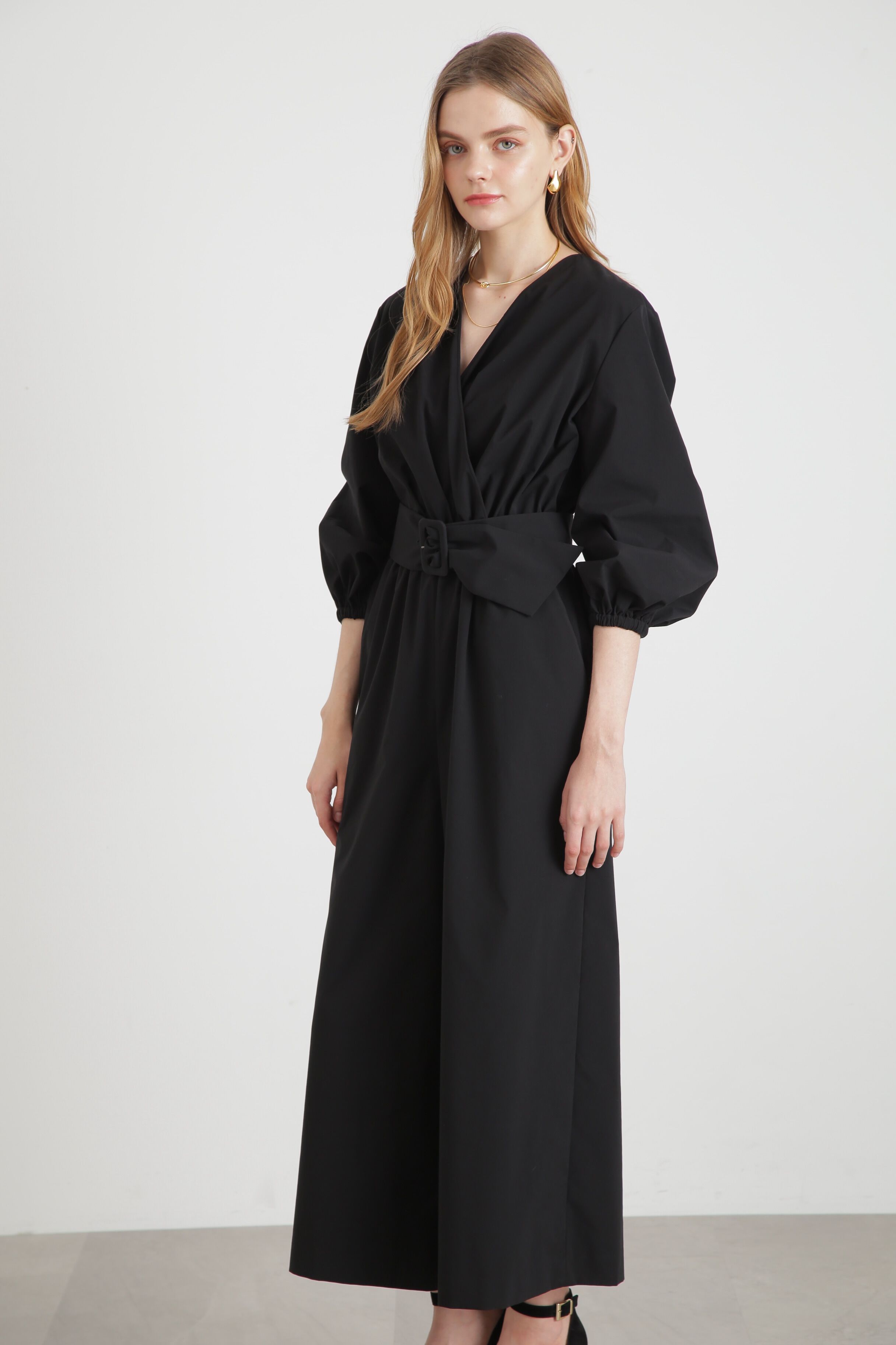  「◆カシュクールジャンプスーツ」|ワンピース|