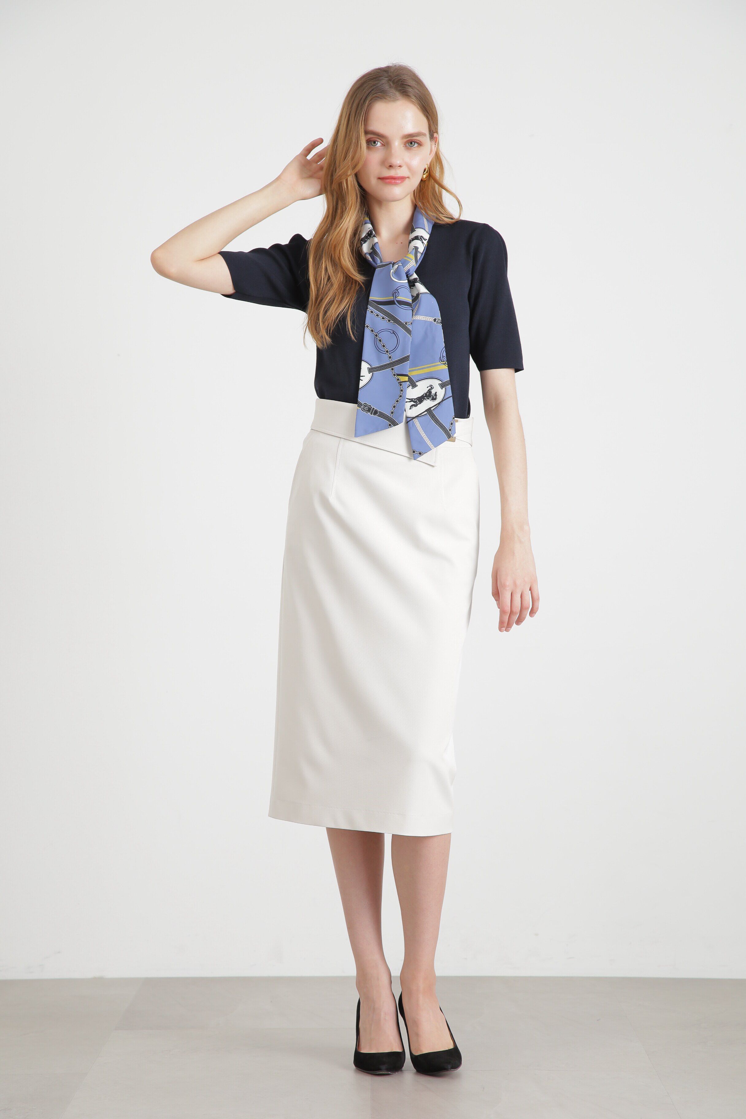  「◆ボウタイニットプルオーバー」|ニット・セーター|