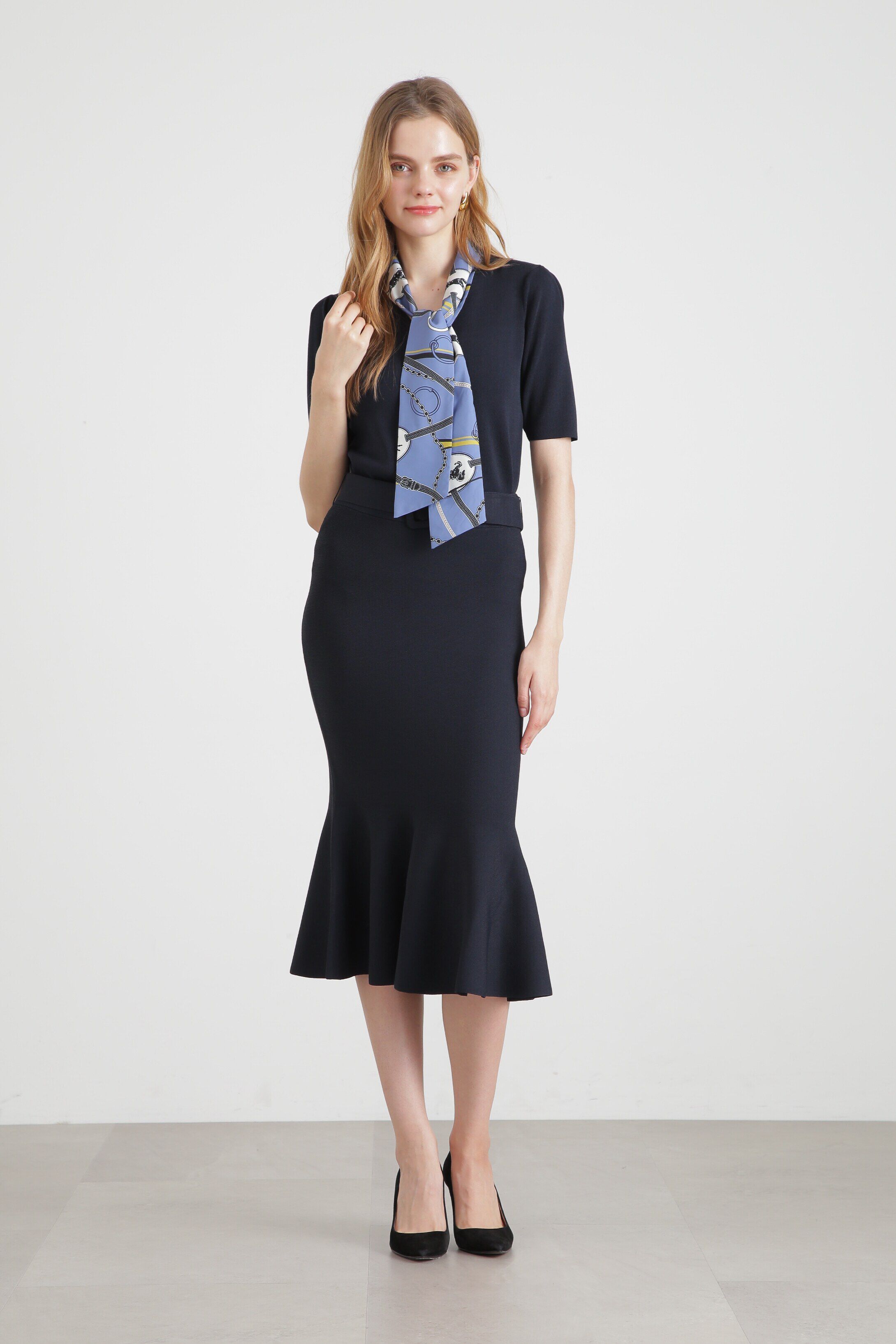  「◆ボウタイニットプルオーバー」|ニット・セーター|