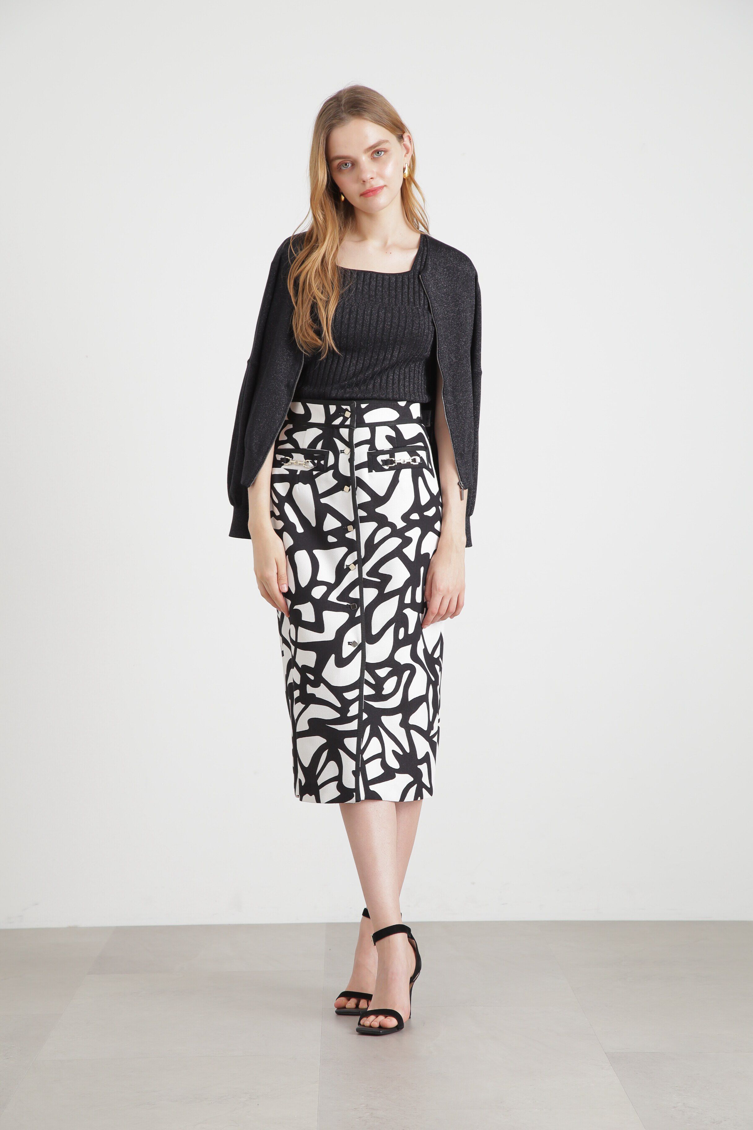  「◆スクエアネックニットトップス」|ニット・セーター|