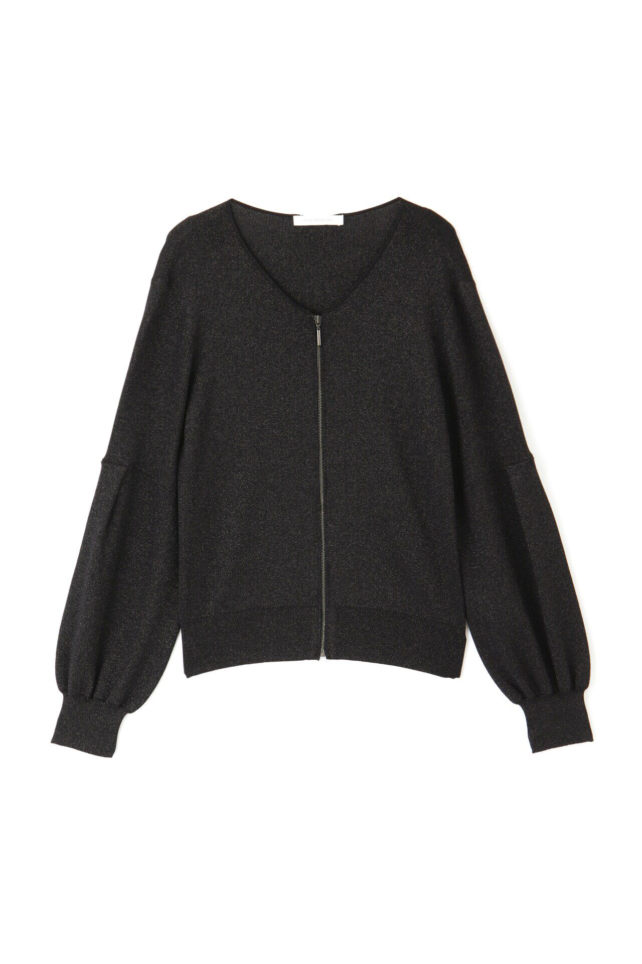  「◆ジップアップラメニットブルゾン」|その他|