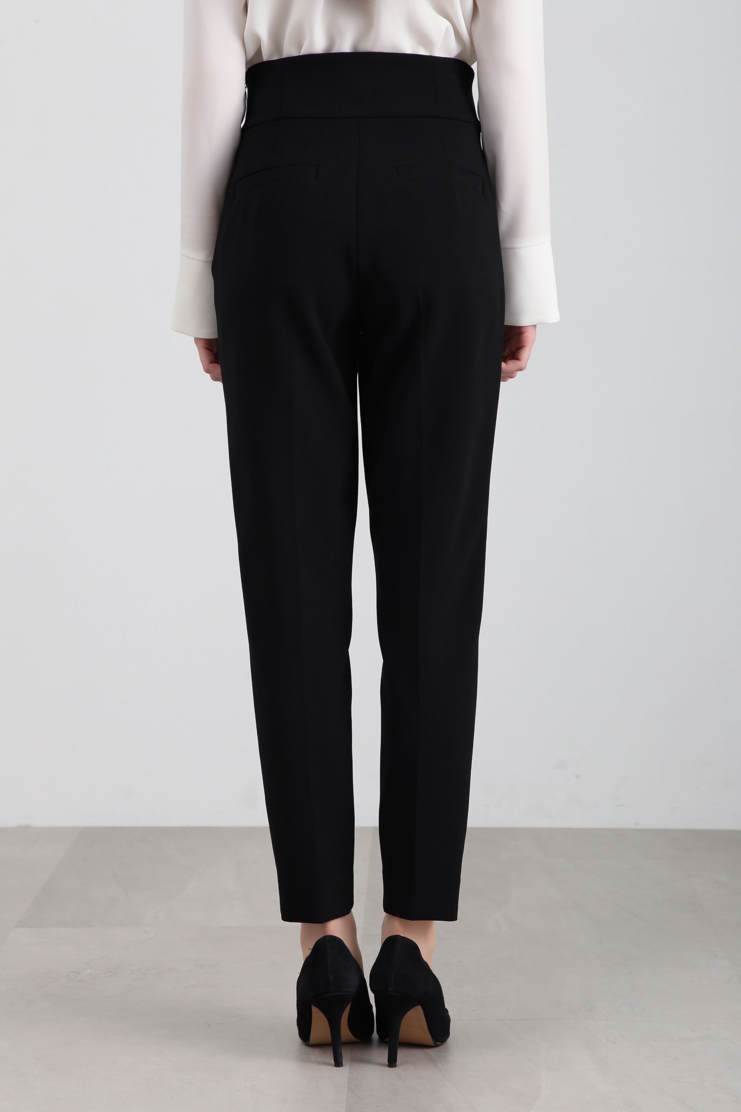  「◆[WEB限定サイズ] ハイウエストベルトパンツ」|その他|