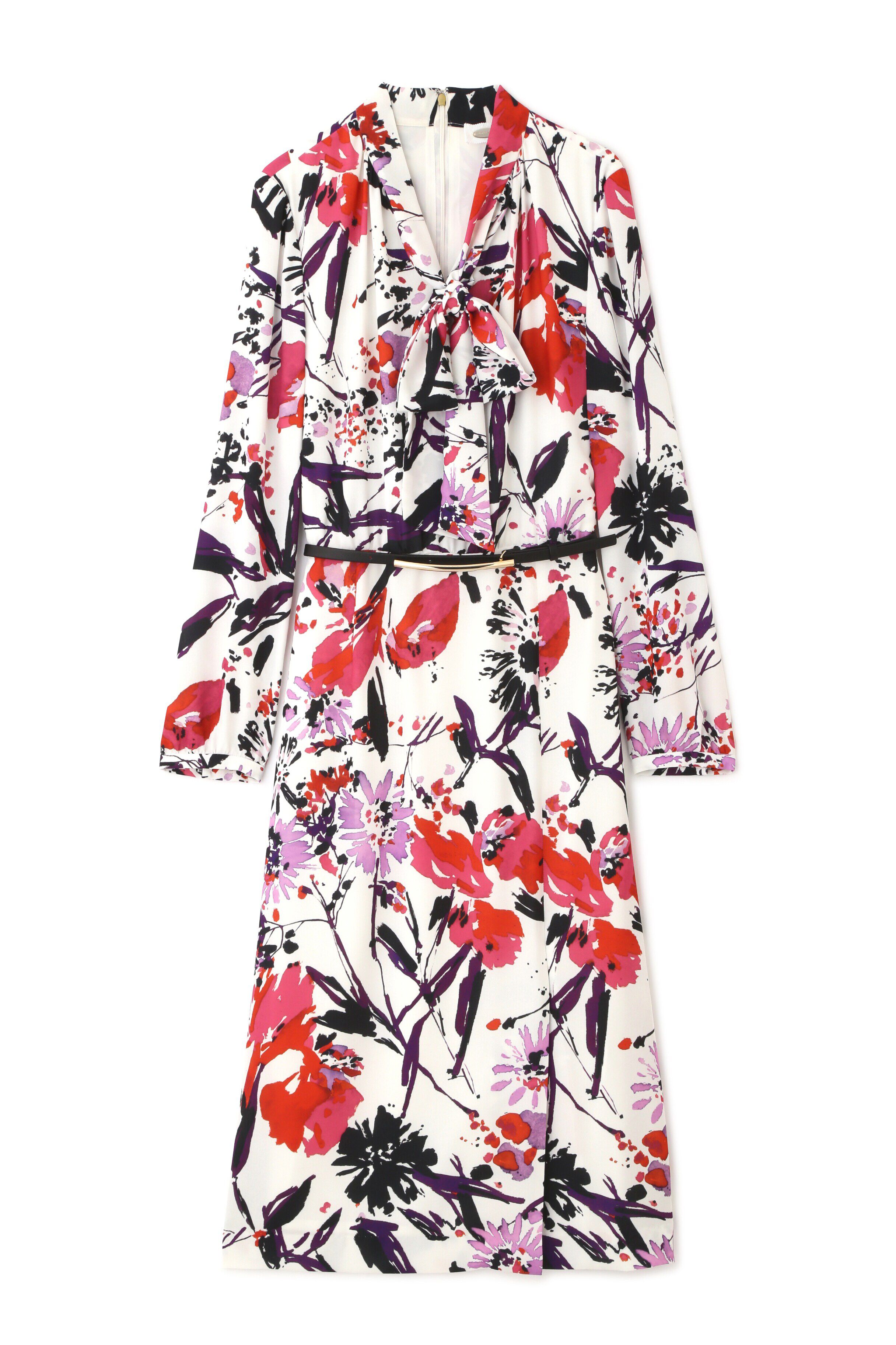  「[WEB限定商品] [URBAN PRECIOUS] ブラッシュフラワープリントワンピース」|ワンピース|