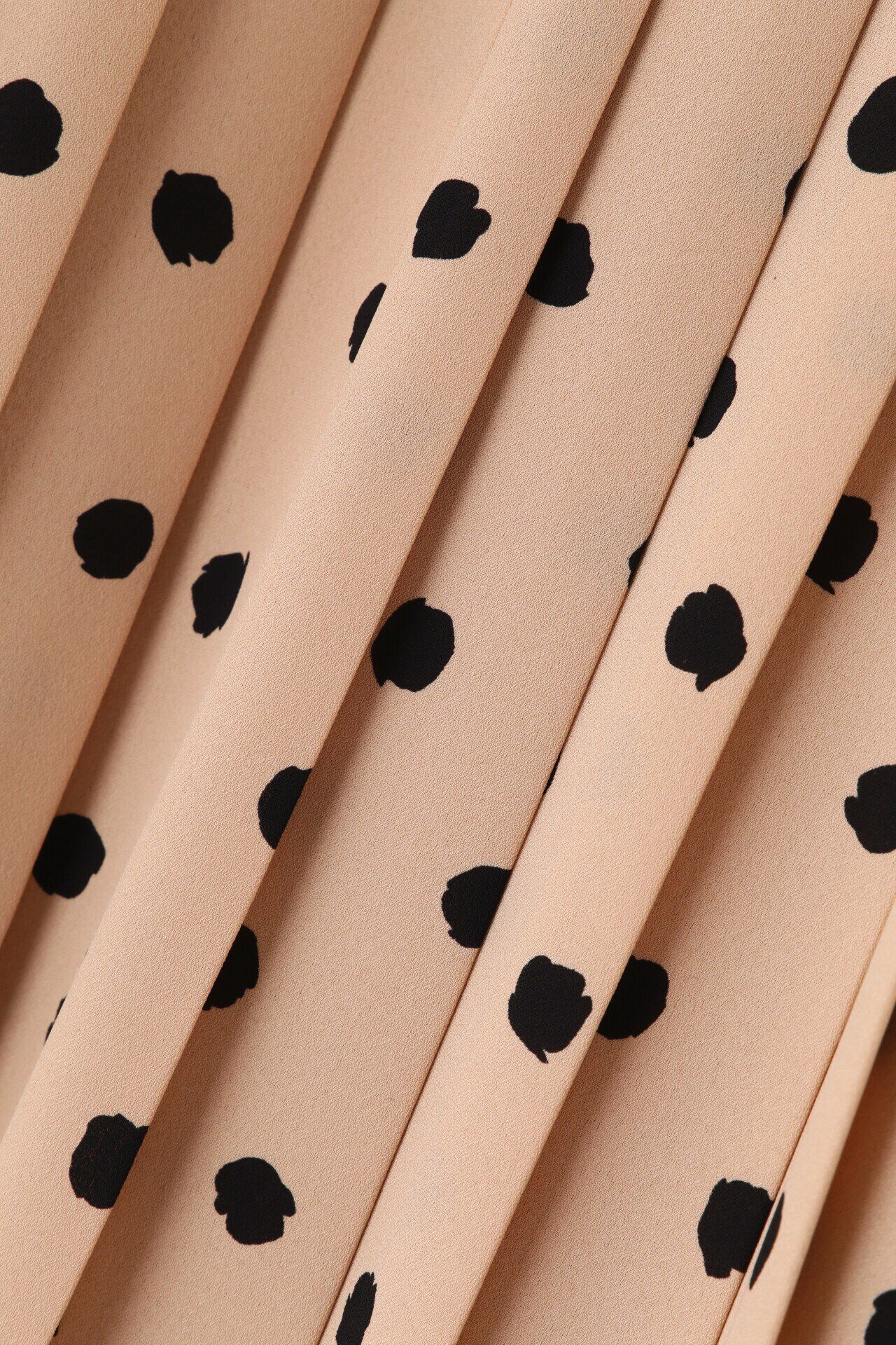  「◆ランダムドットプリーツワンピース」|ワンピース|