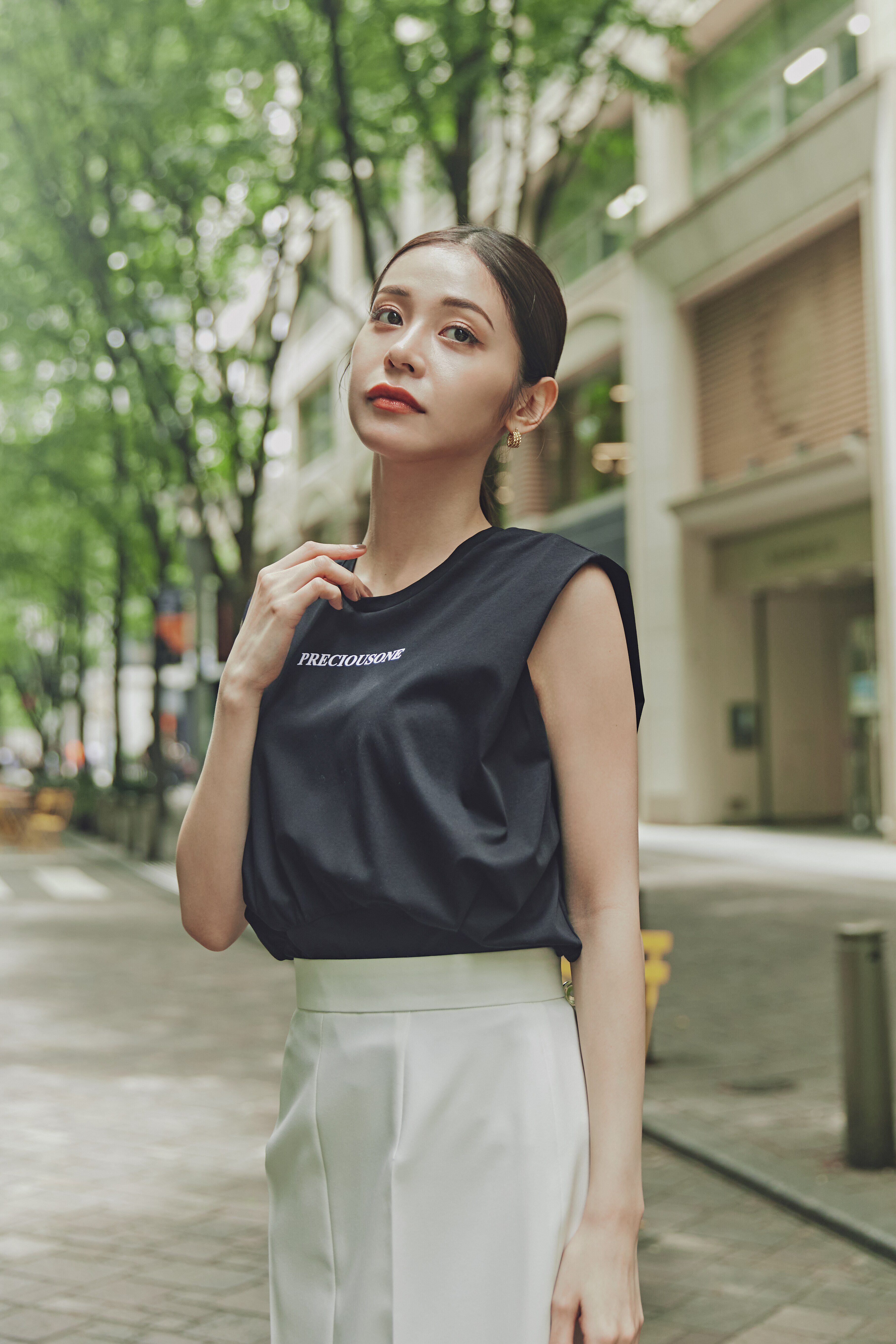  「[URBAN PRECIOUS]PRECIOUSONE Tシャツ」|Tシャツ・カットソー|ブラック