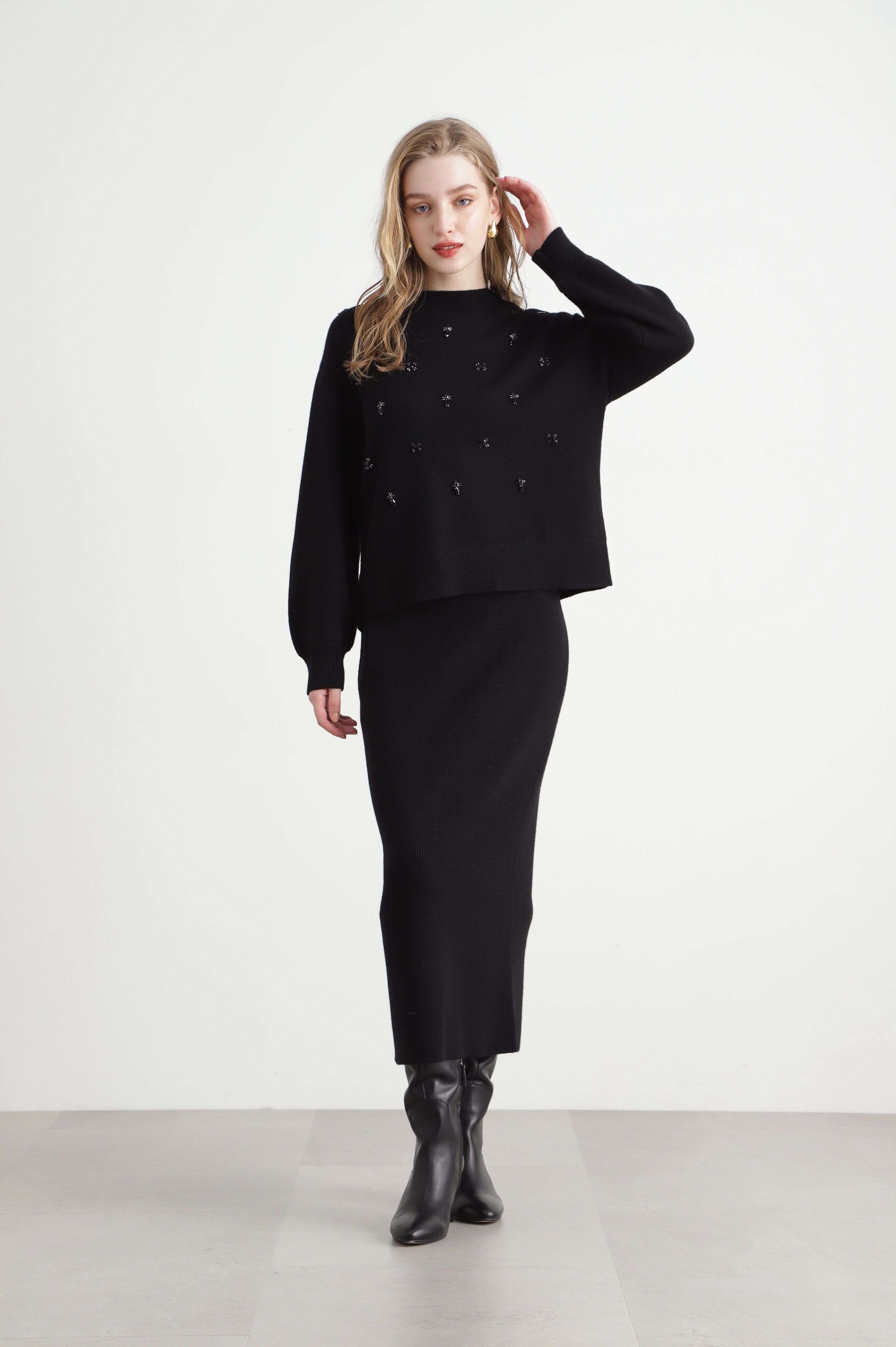  「◆ニットタイトスカート」|スカート|