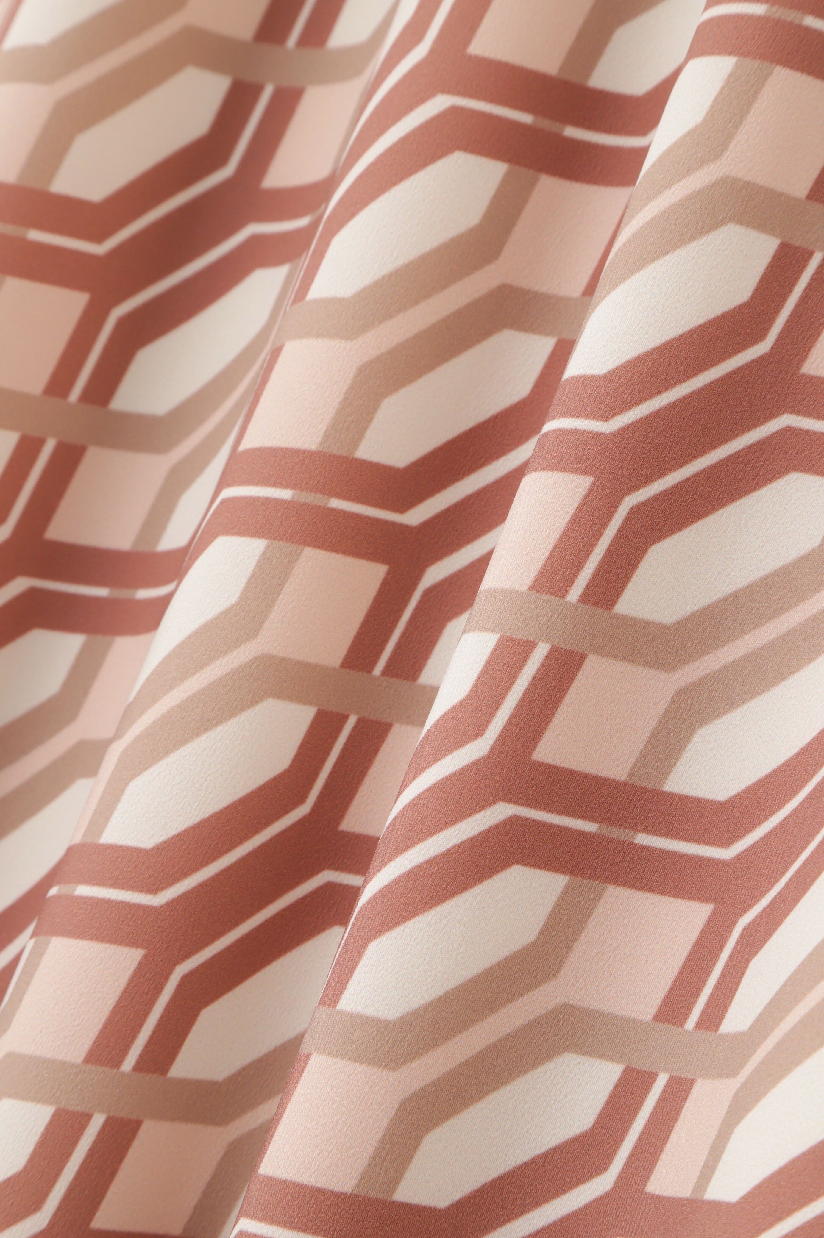  「ジオメトリックラインプリントスカート」|スカート|