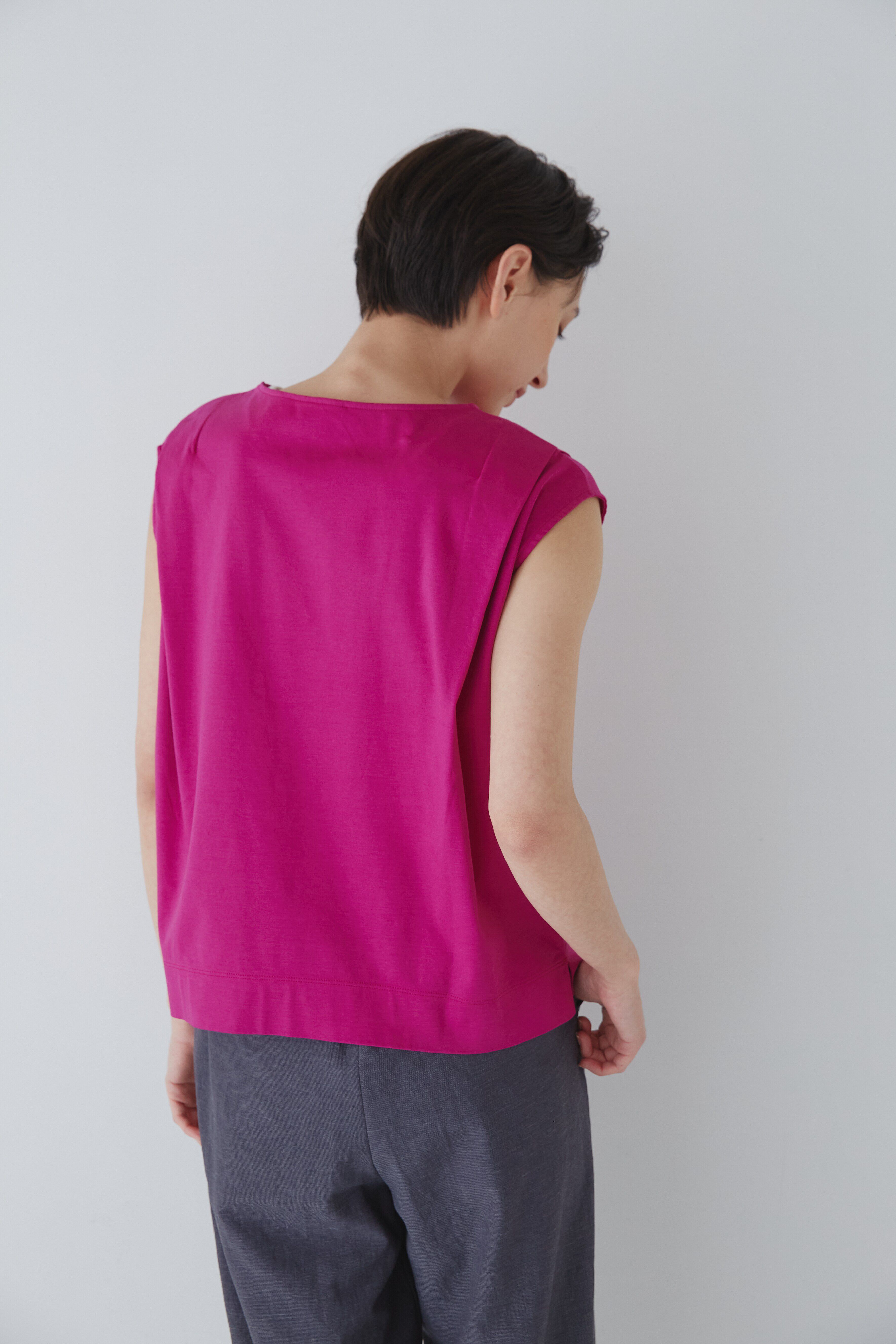  「◆スムースフレンチスリーブＴシャツ」|Tシャツ・カットソー|