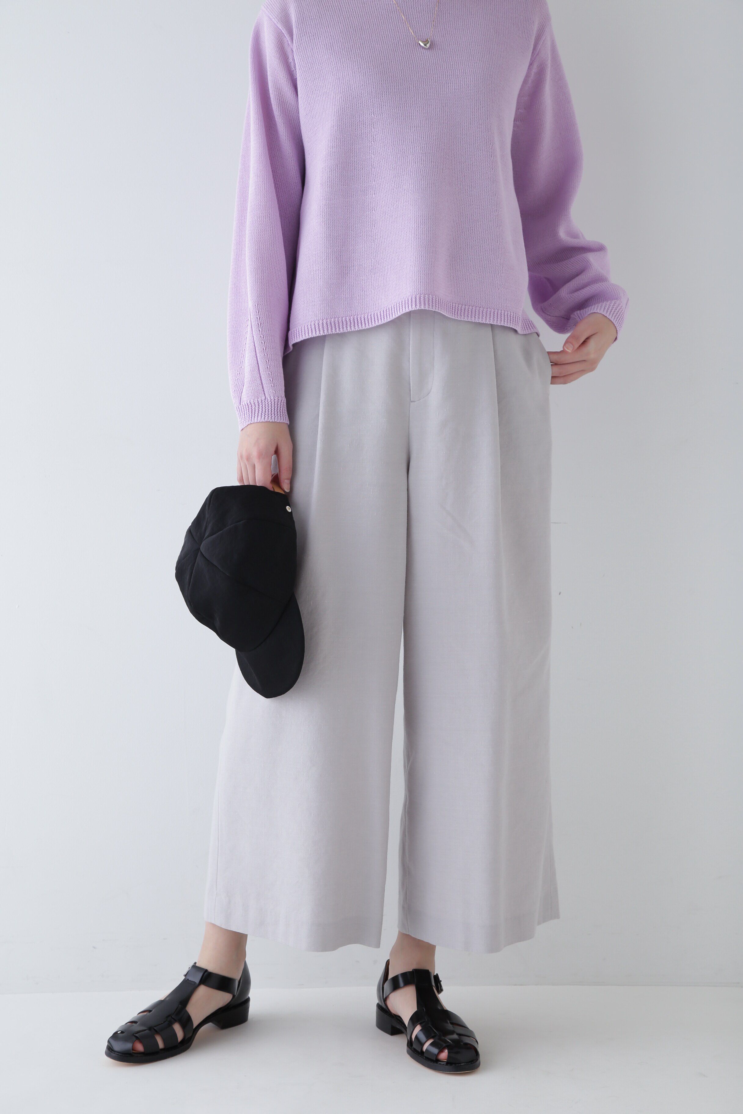  「◆ＰＥ／レーヨンリネンパンツ」|その他|ライトグレー