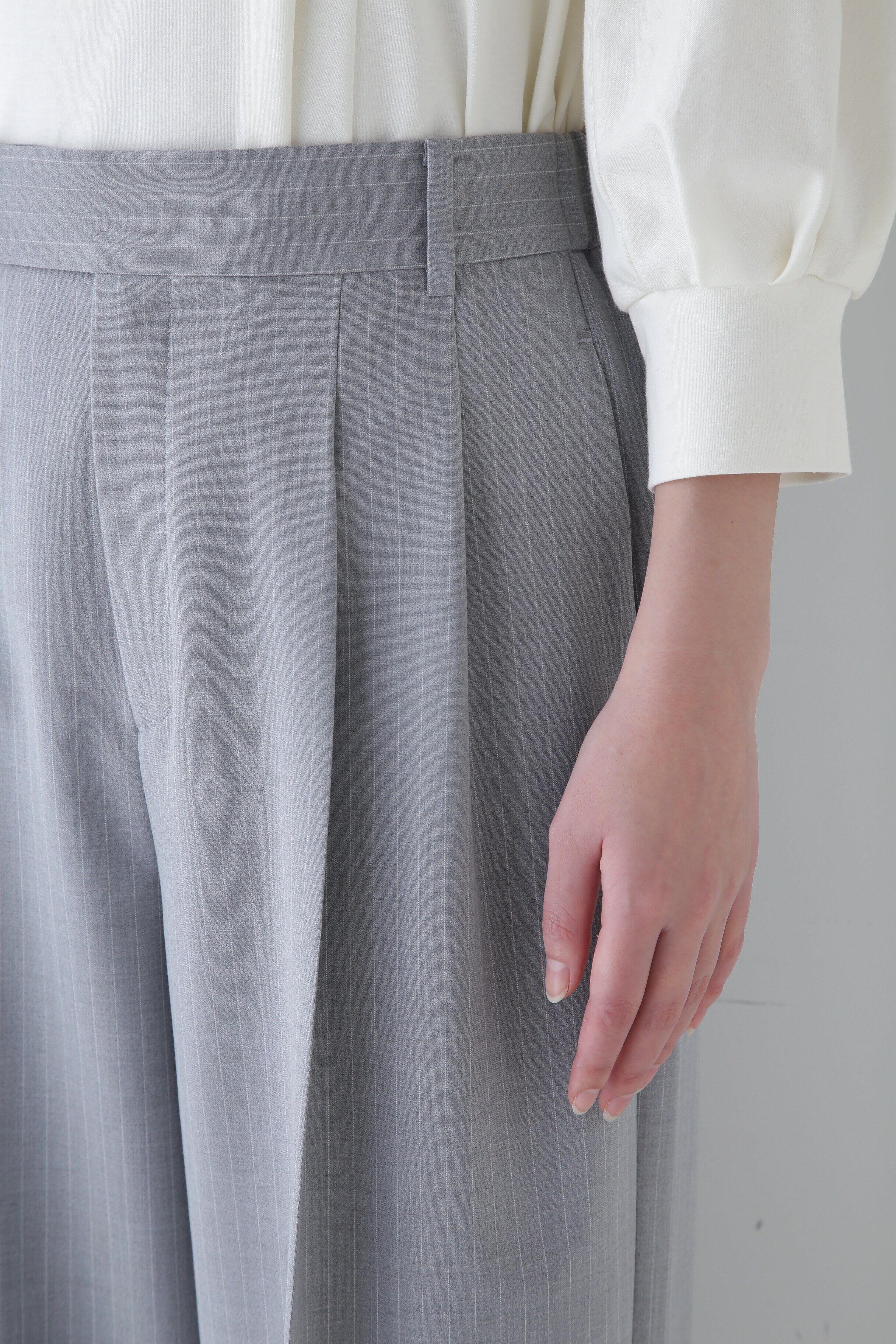  「◆センタープレスワイドパンツ」|その他|