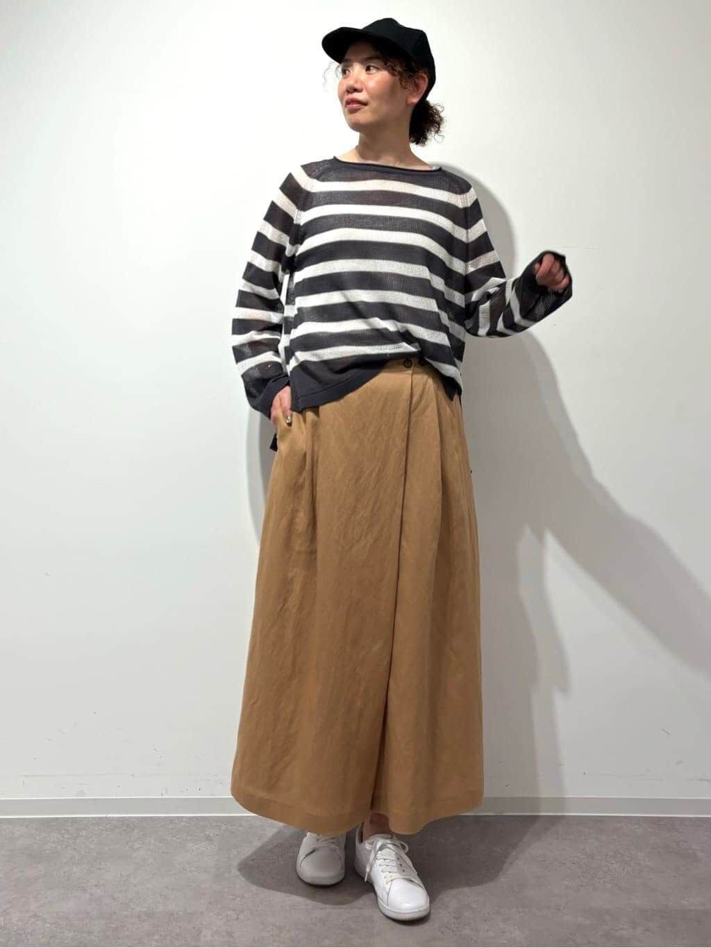  「◆ハイゲージギマボーダーニットプルオーバー」|ニット・セーター|