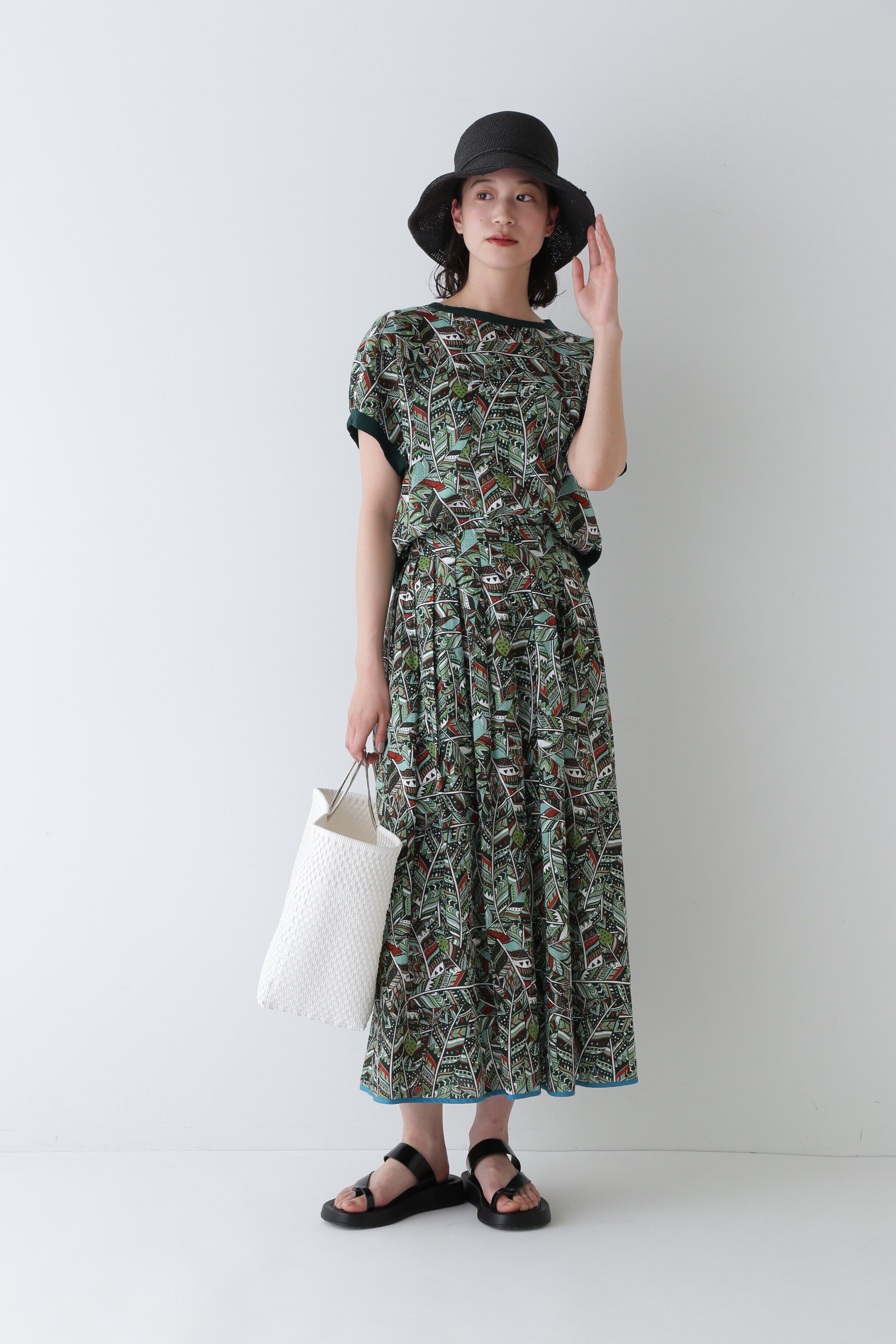  「◆プリントスカート」|スカート|