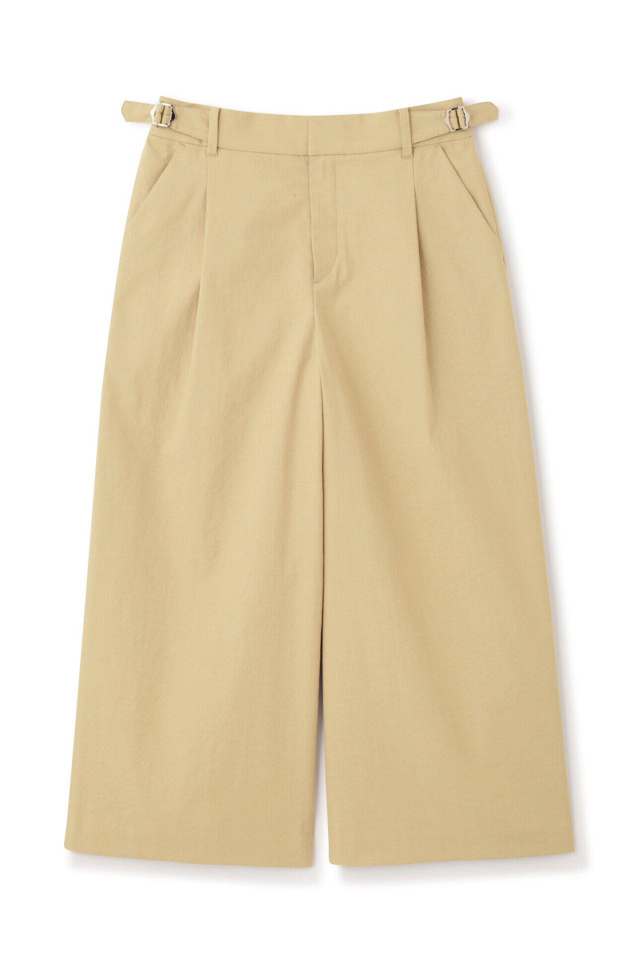  「◆クールマックス綿麻短丈ワイドパンツ」|その他|