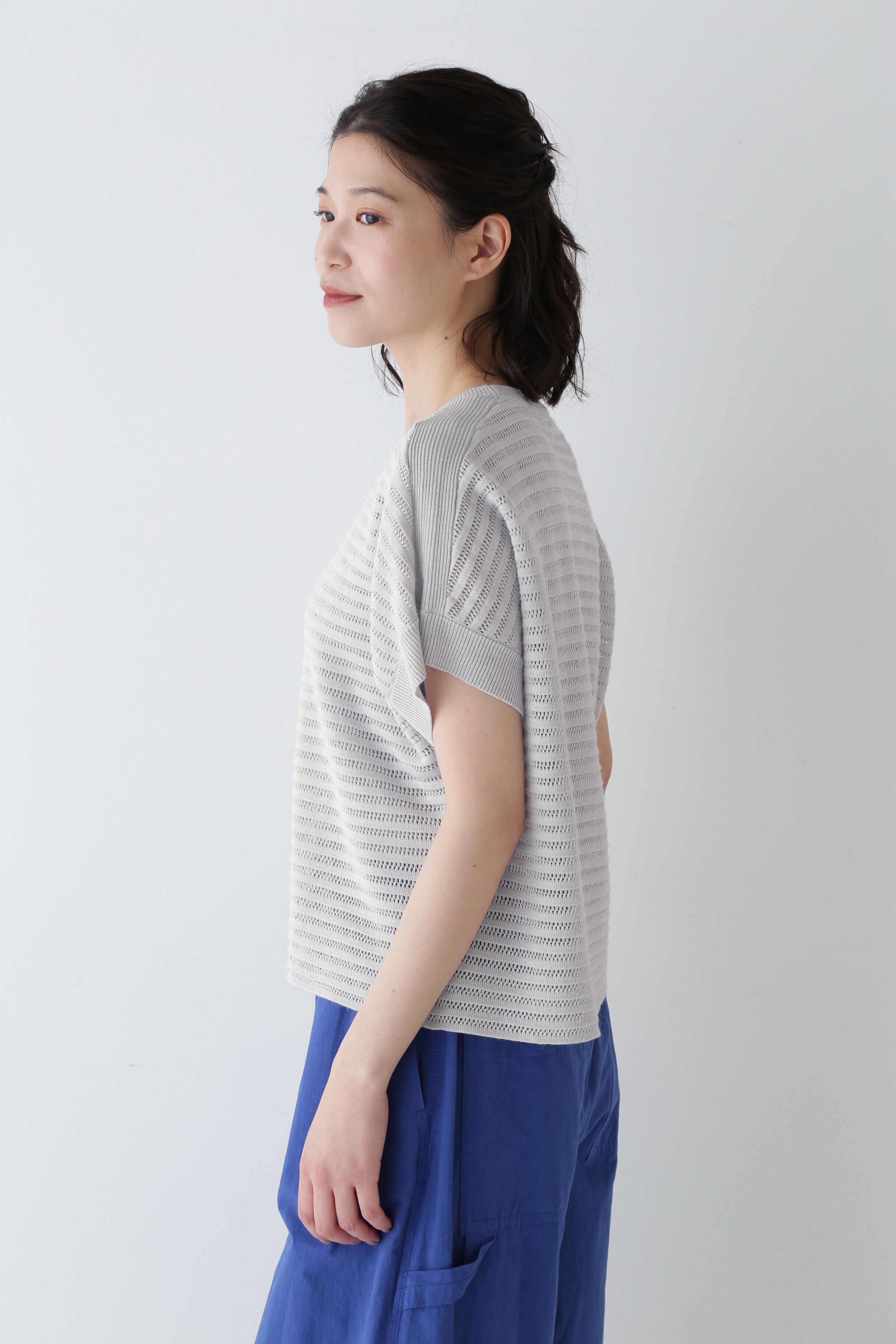  「◆ラミーメッシュニット」|ニット・セーター|