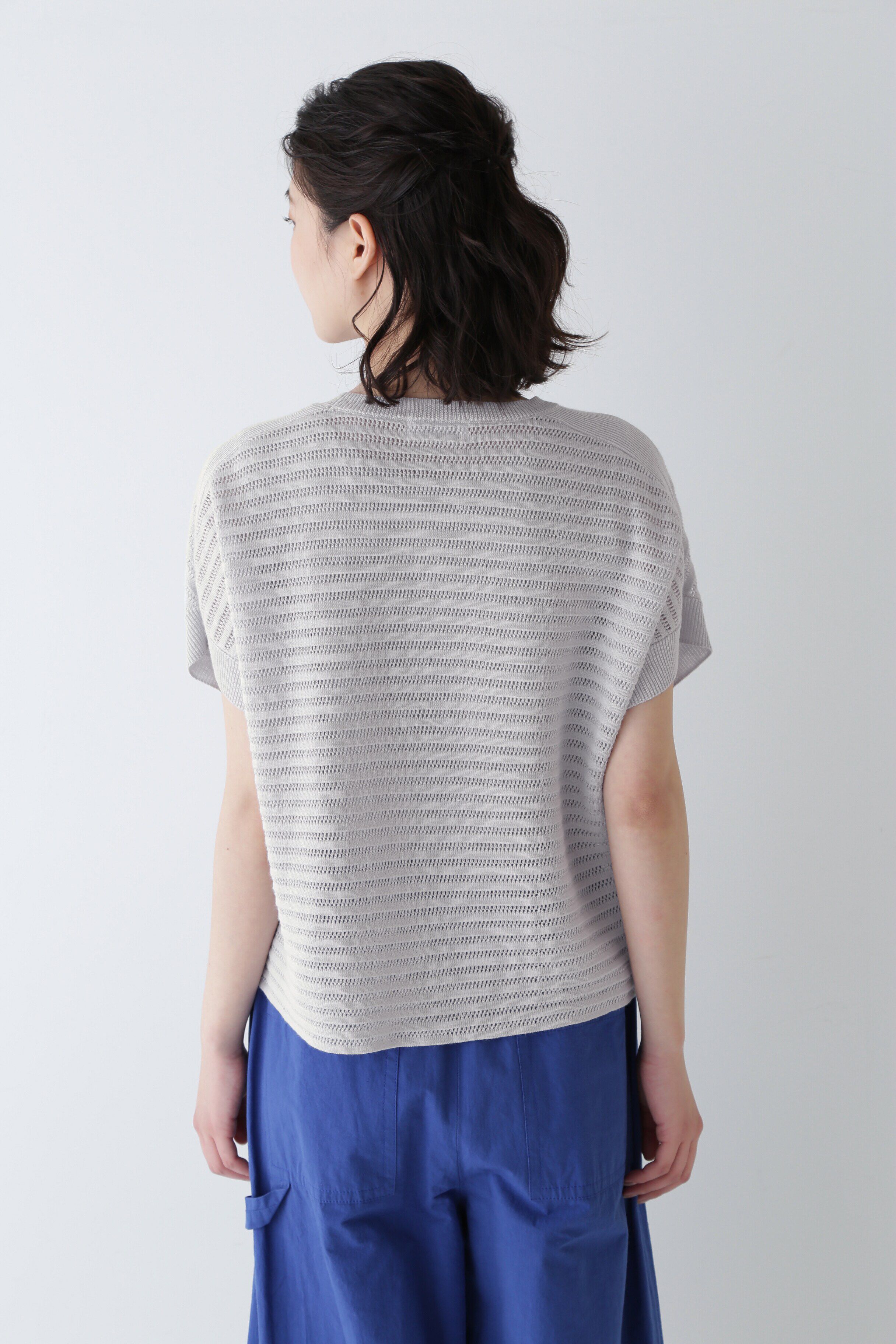  「◆ラミーメッシュニット」|ニット・セーター|