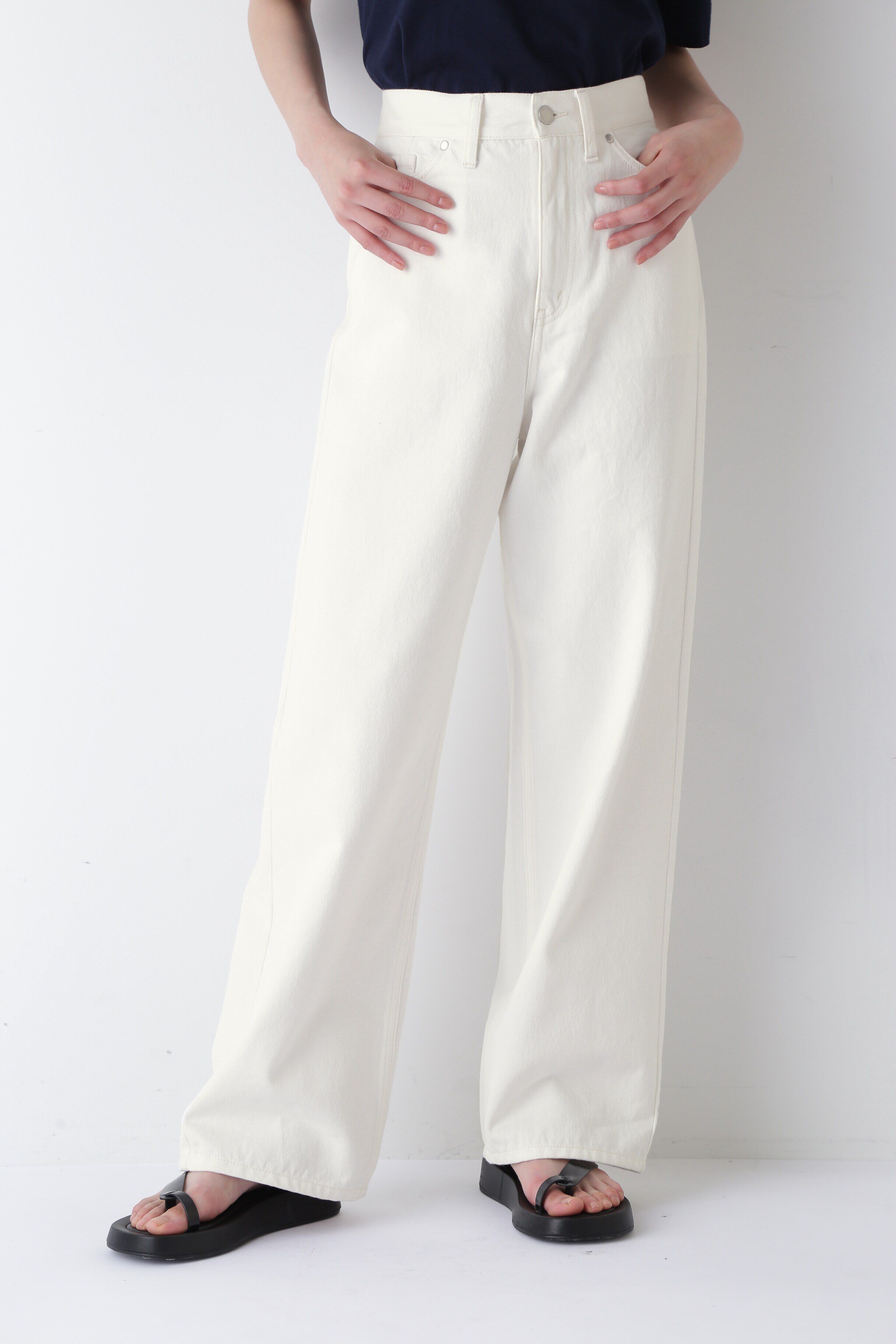  「◆１１ｏｚホワイトデニムパンツ」|その他|