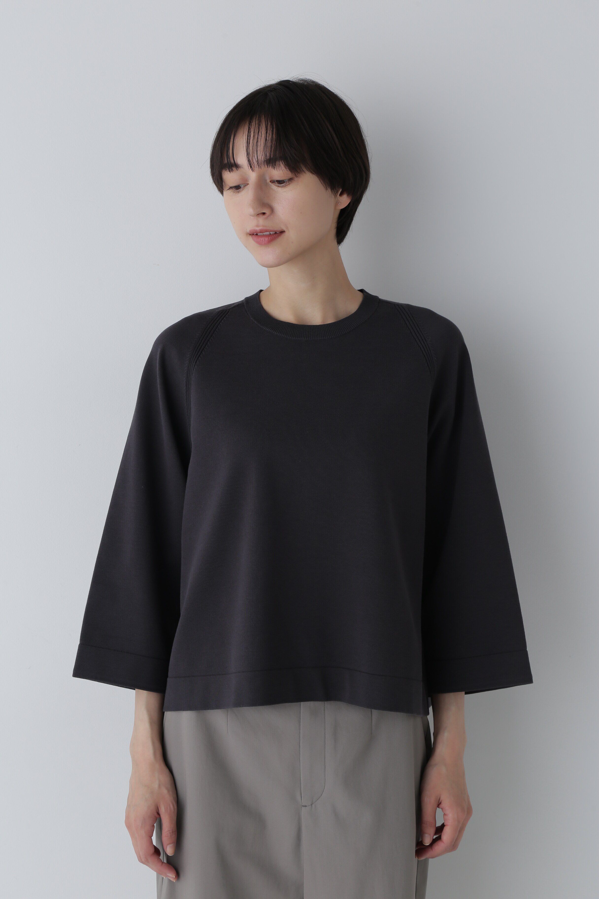  「◆オーガニックコットンプルオーバー」|ニット・セーター|