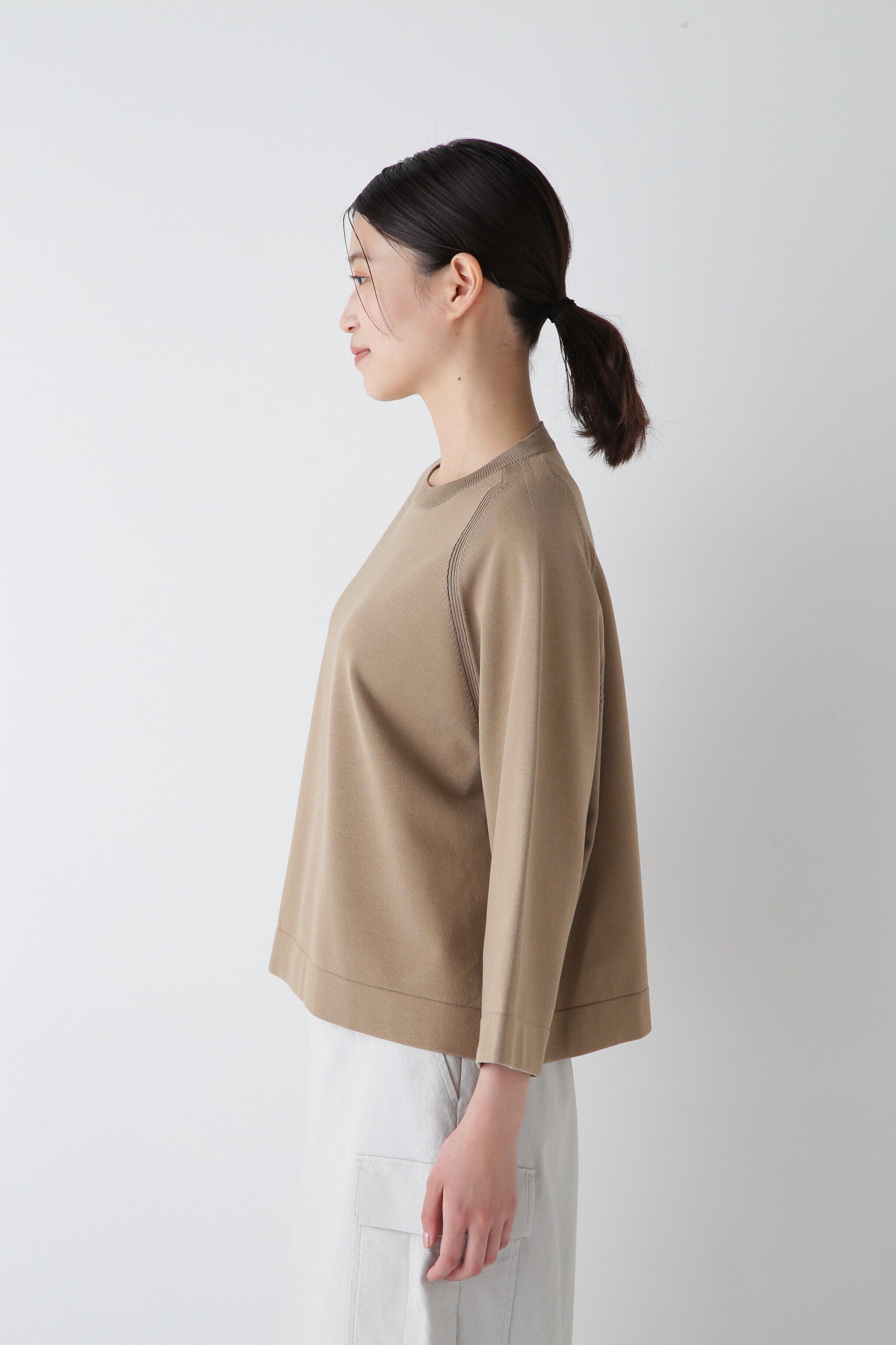  「◆オーガニックコットンプルオーバー」|ニット・セーター|