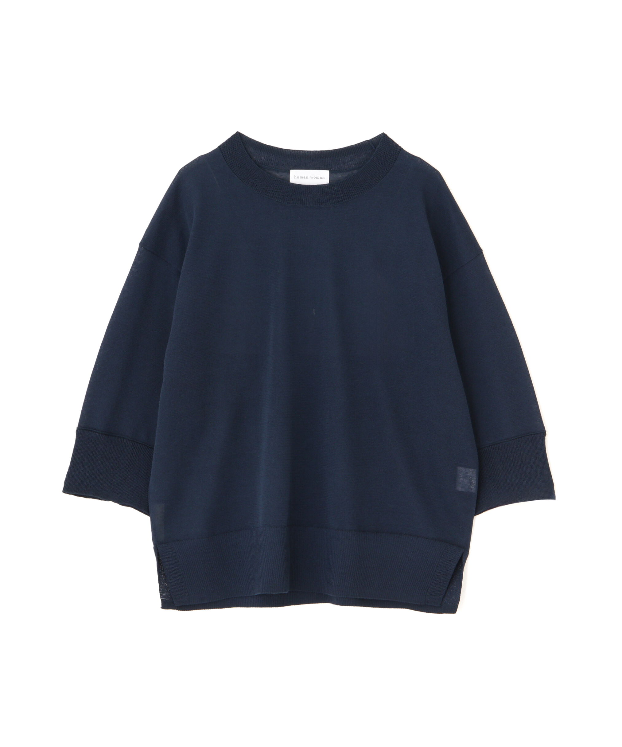  「◆シアーハイゲージクルーネックプルオーバー」|ニット・セーター|