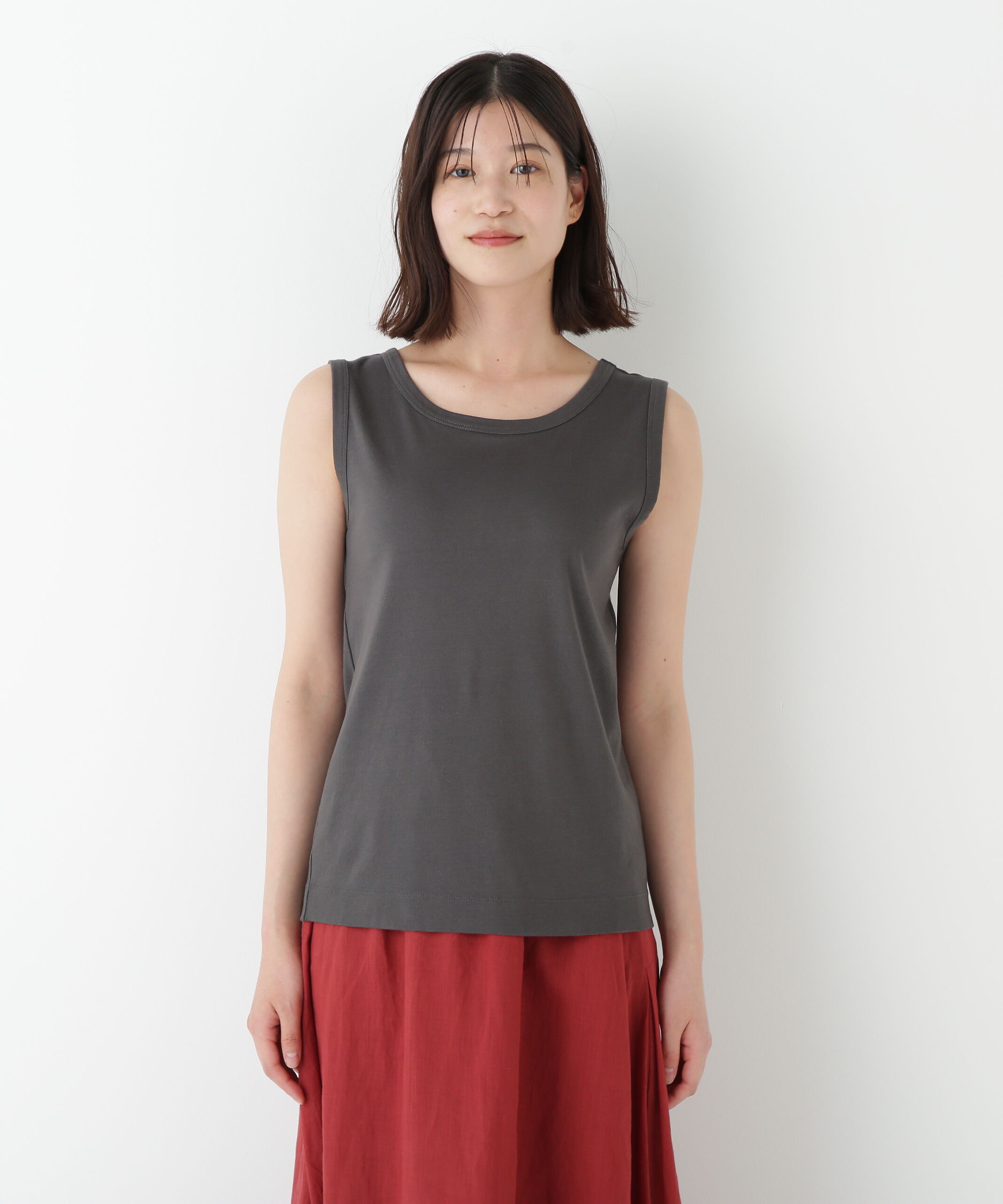  「◆オーガニックコットンタンクトップ」|Tシャツ・カットソー|