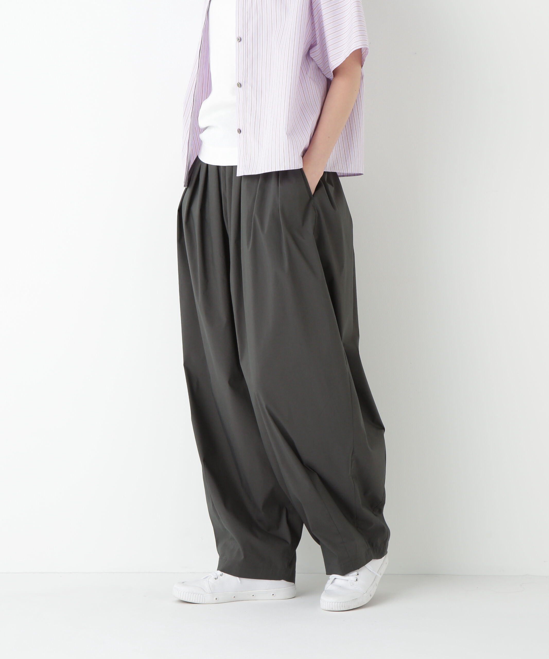  「◆タイプライターパンツ」|その他|チャコール1