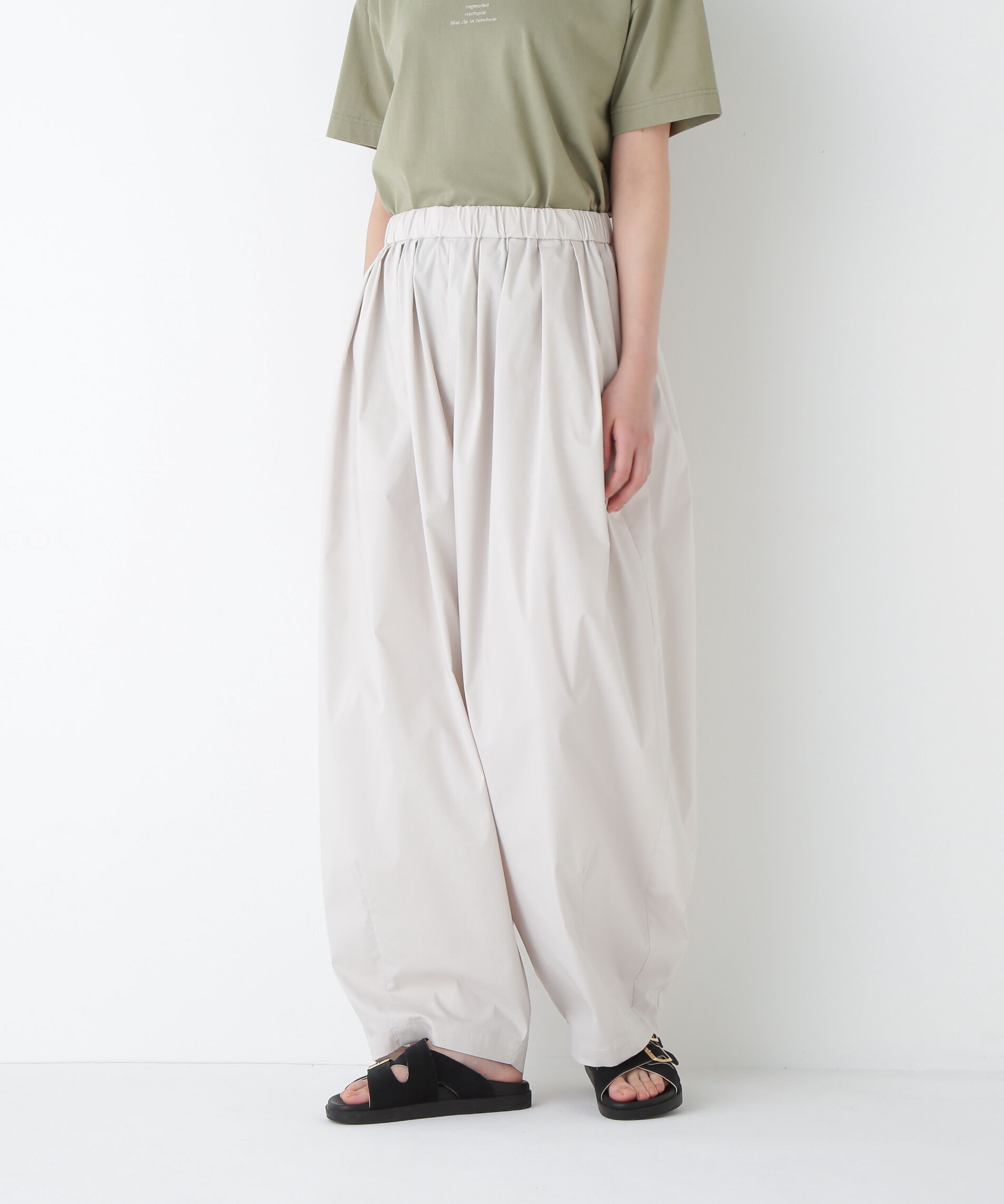  「◆タイプライターパンツ」|その他|グレージュ2