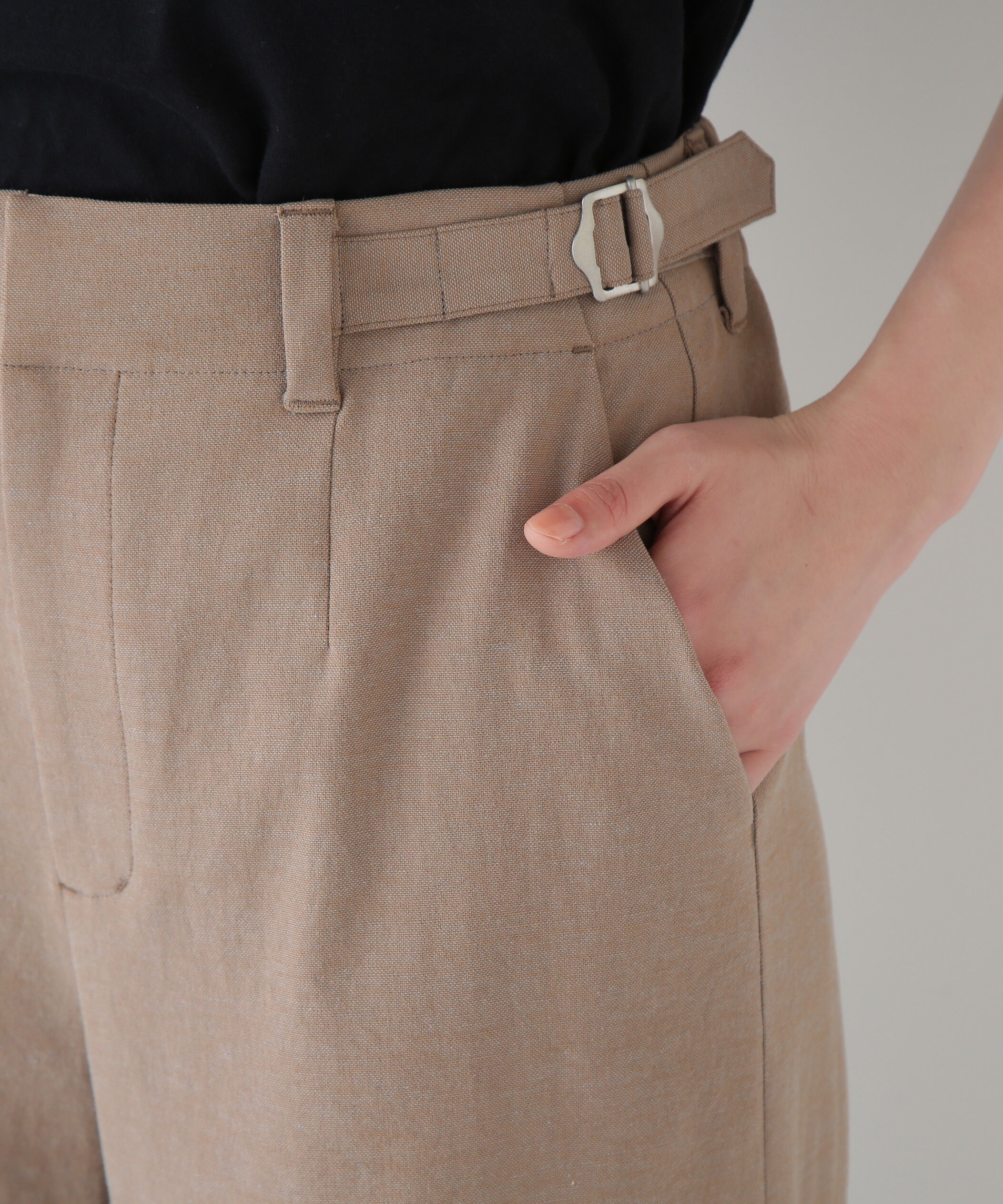  「◆シェルタリングドライオックスセミワイドパンツ」|その他|