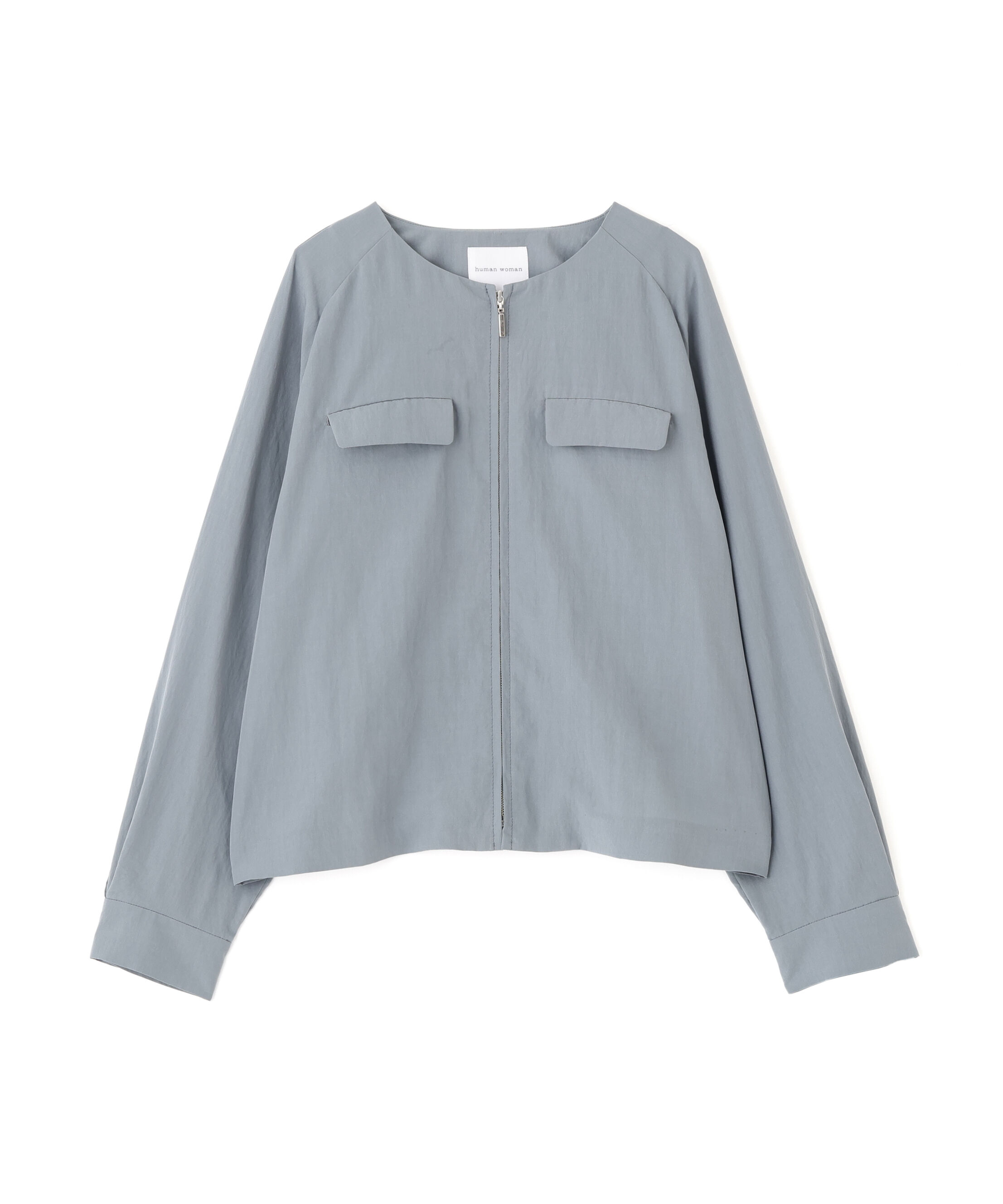  「◆クルーネックショートブルゾン」|ブルゾン・スタジャン|