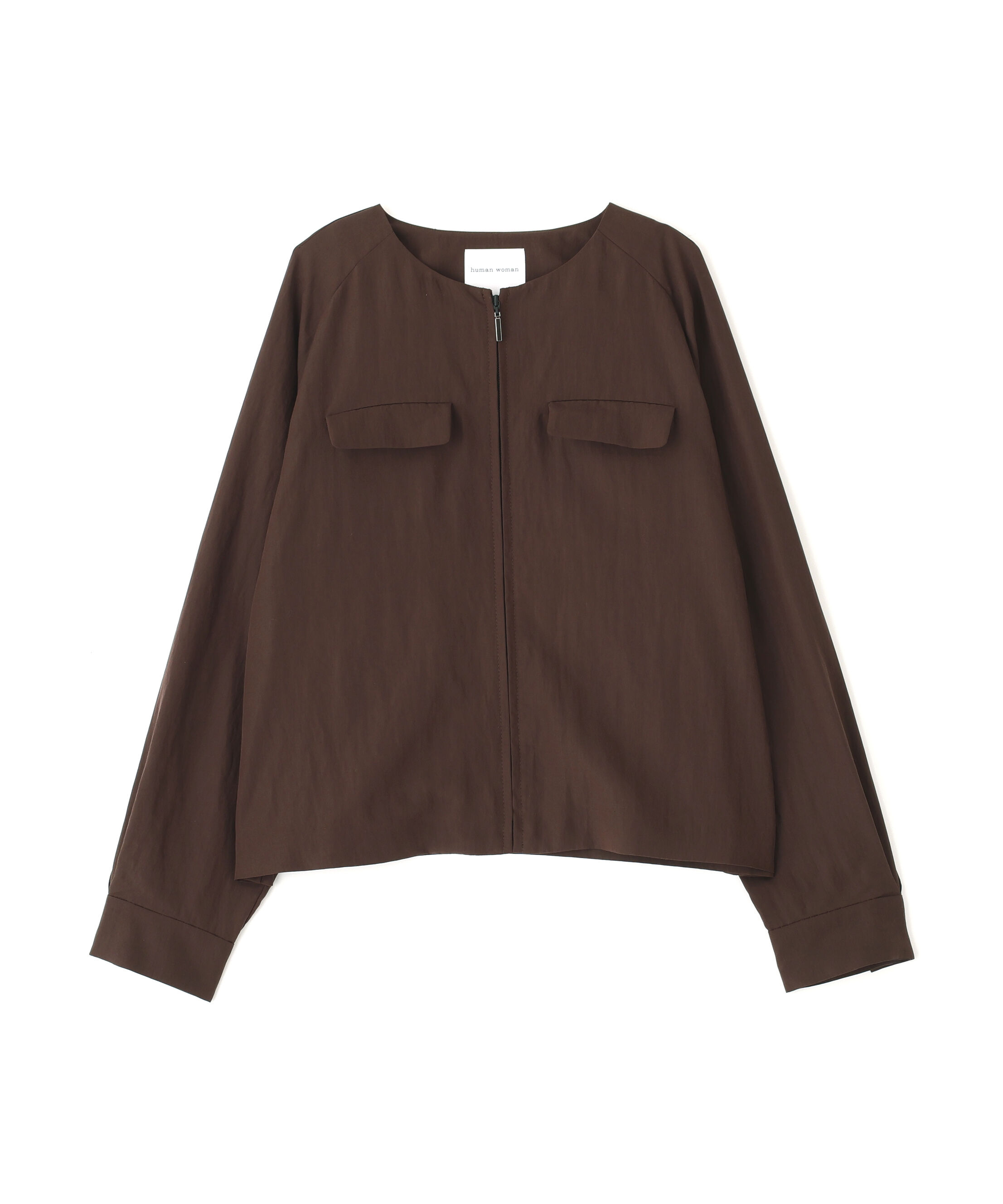  「◆クルーネックショートブルゾン」|ブルゾン・スタジャン|