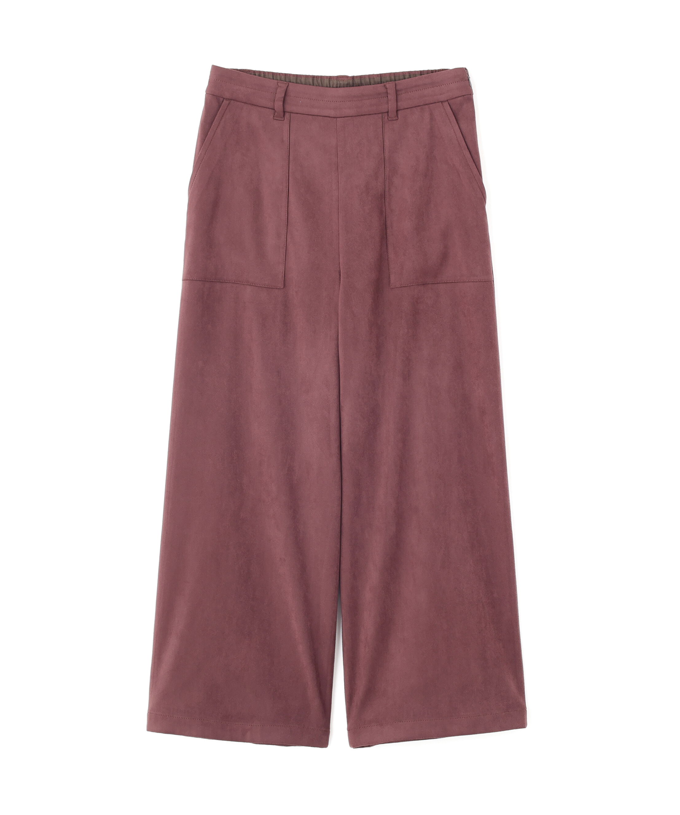  「◆ストレッチスェードベイカーガウチョパンツ」|その他|