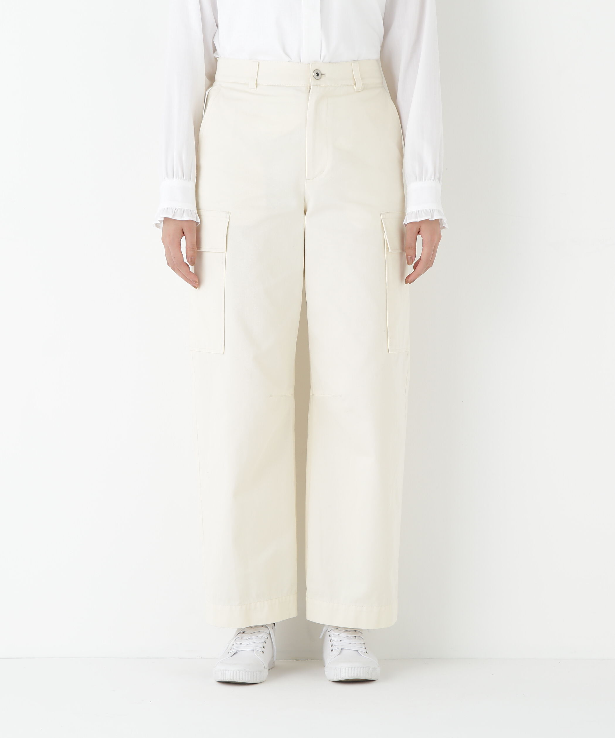  「◆オーガニックコットンチノクロスカーゴパンツ」|その他|