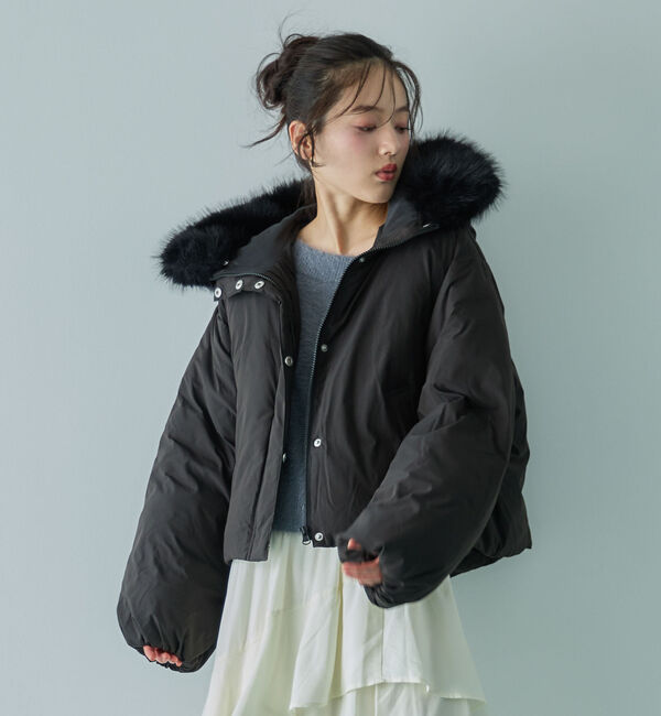 archives「２ｗａｙファーフードショ－ト中綿ブルゾン」|その他|